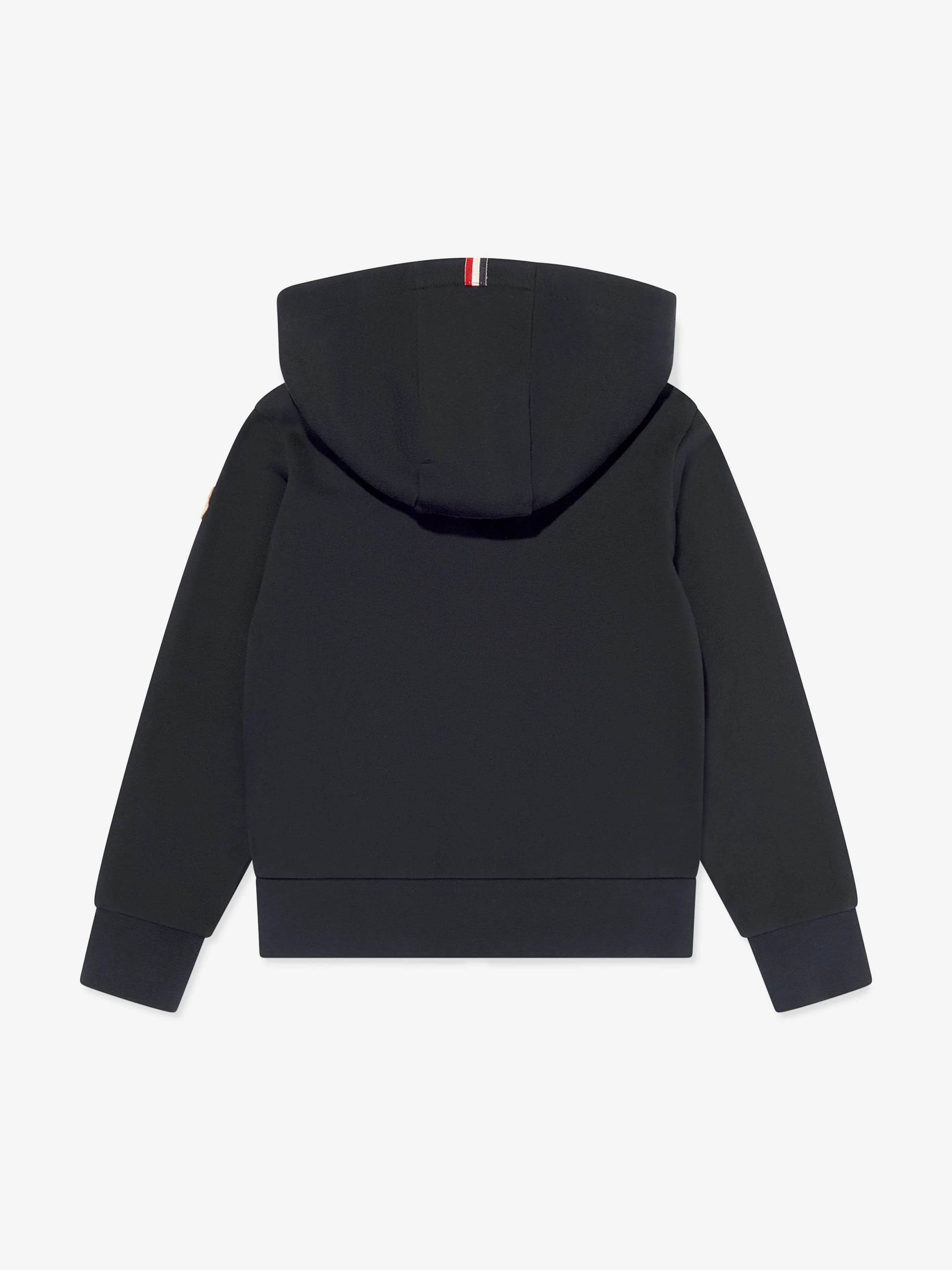 Moncler Enfant Boys Zip Up Top in Navy