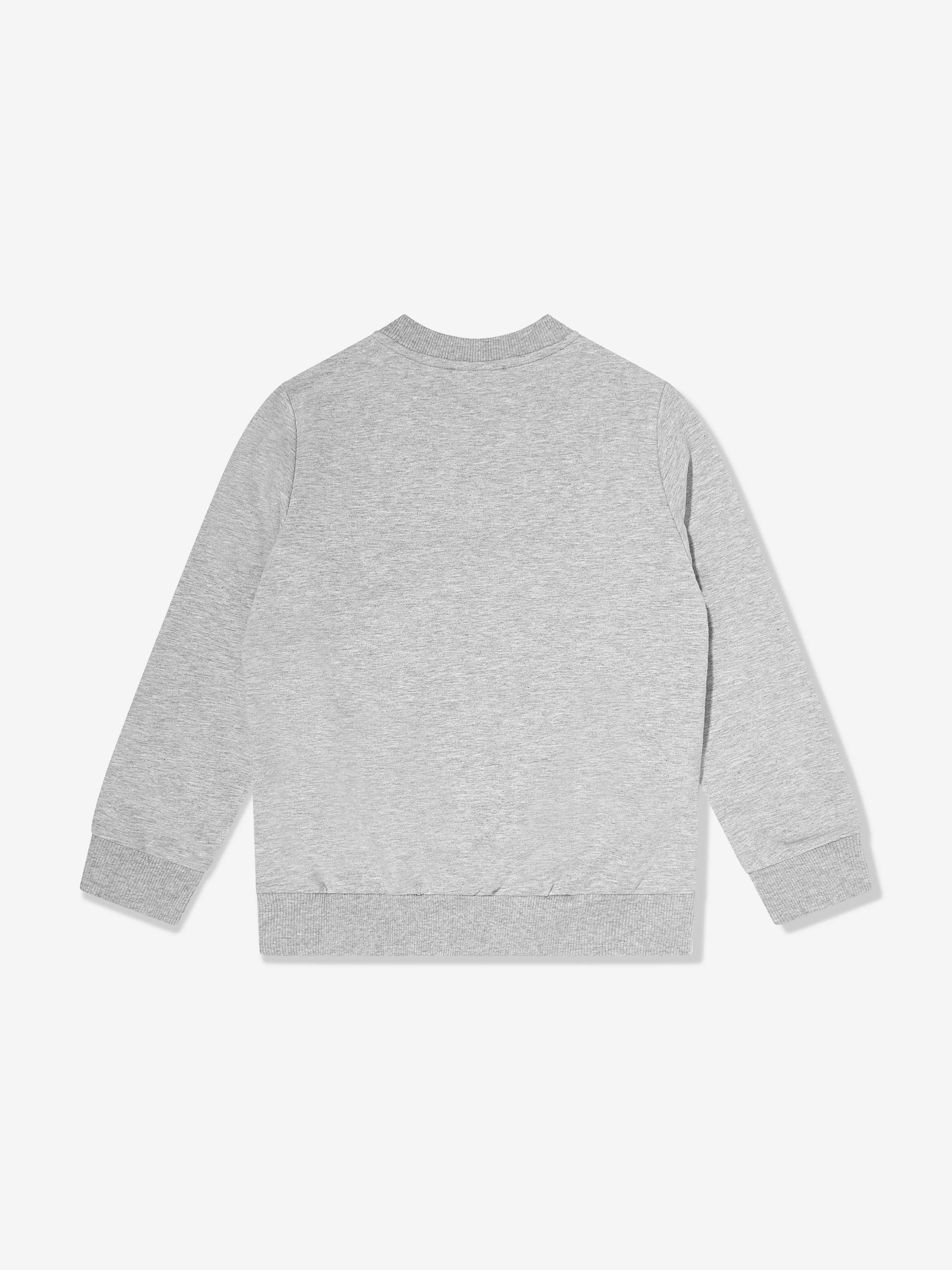 Moschino Kids Logo Sweatshirt in Grey