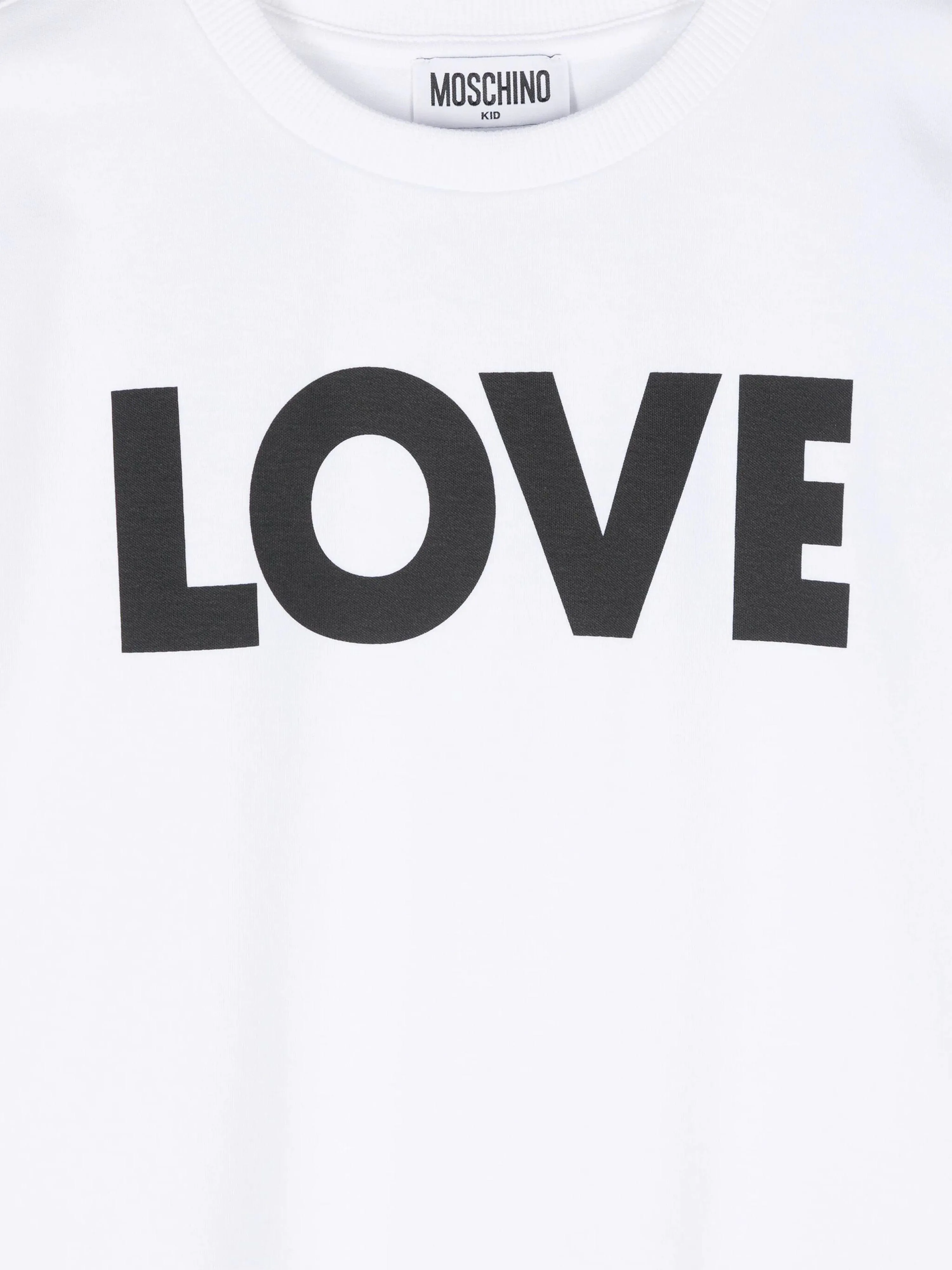 Moschino Kids Love T-Shirt in White