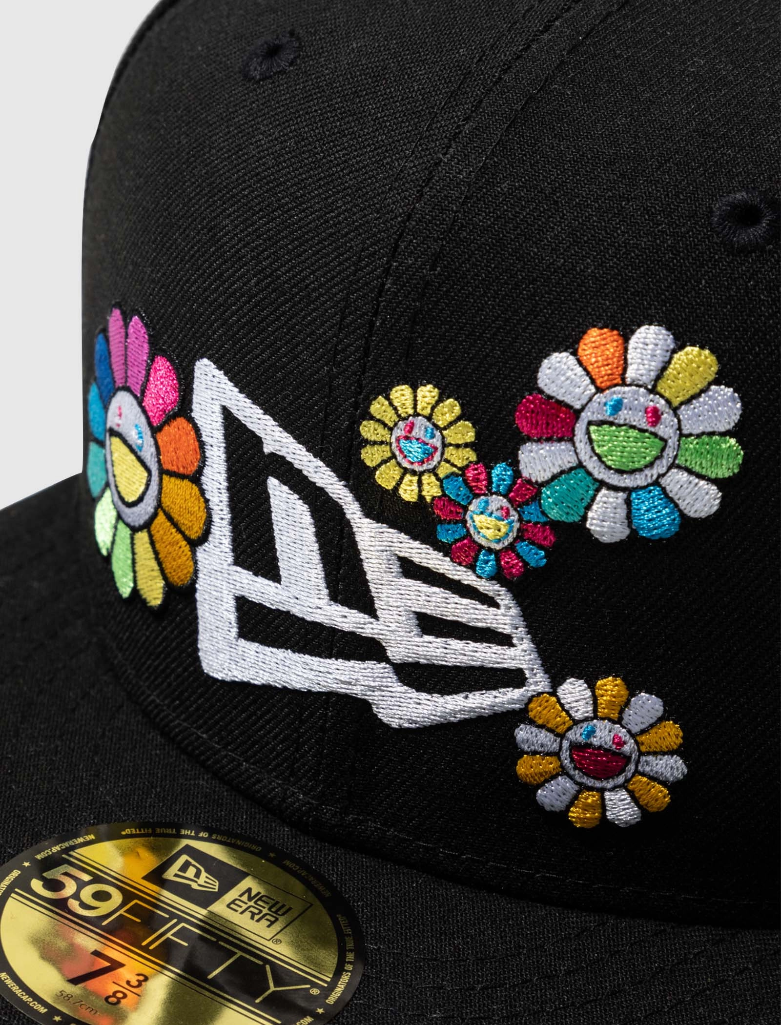 MURAKAMI MULTI FLOWER LOGO FITTED CAP