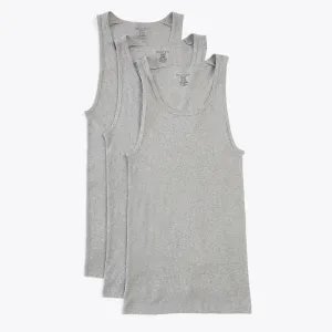 Nautica Mens Ribbed Tanks, 3-Pack Nautica Clothing