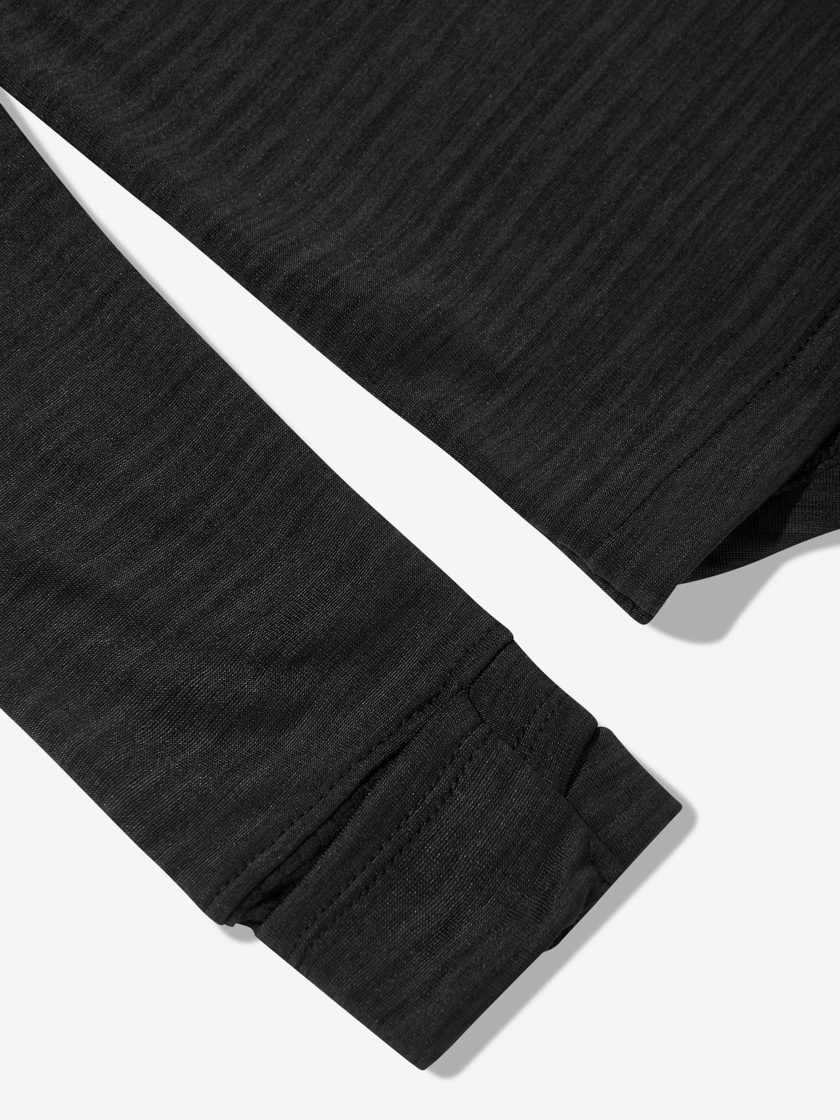 New Balance Boys Heat Grid 1/4 Zip Sweatshirt in Black