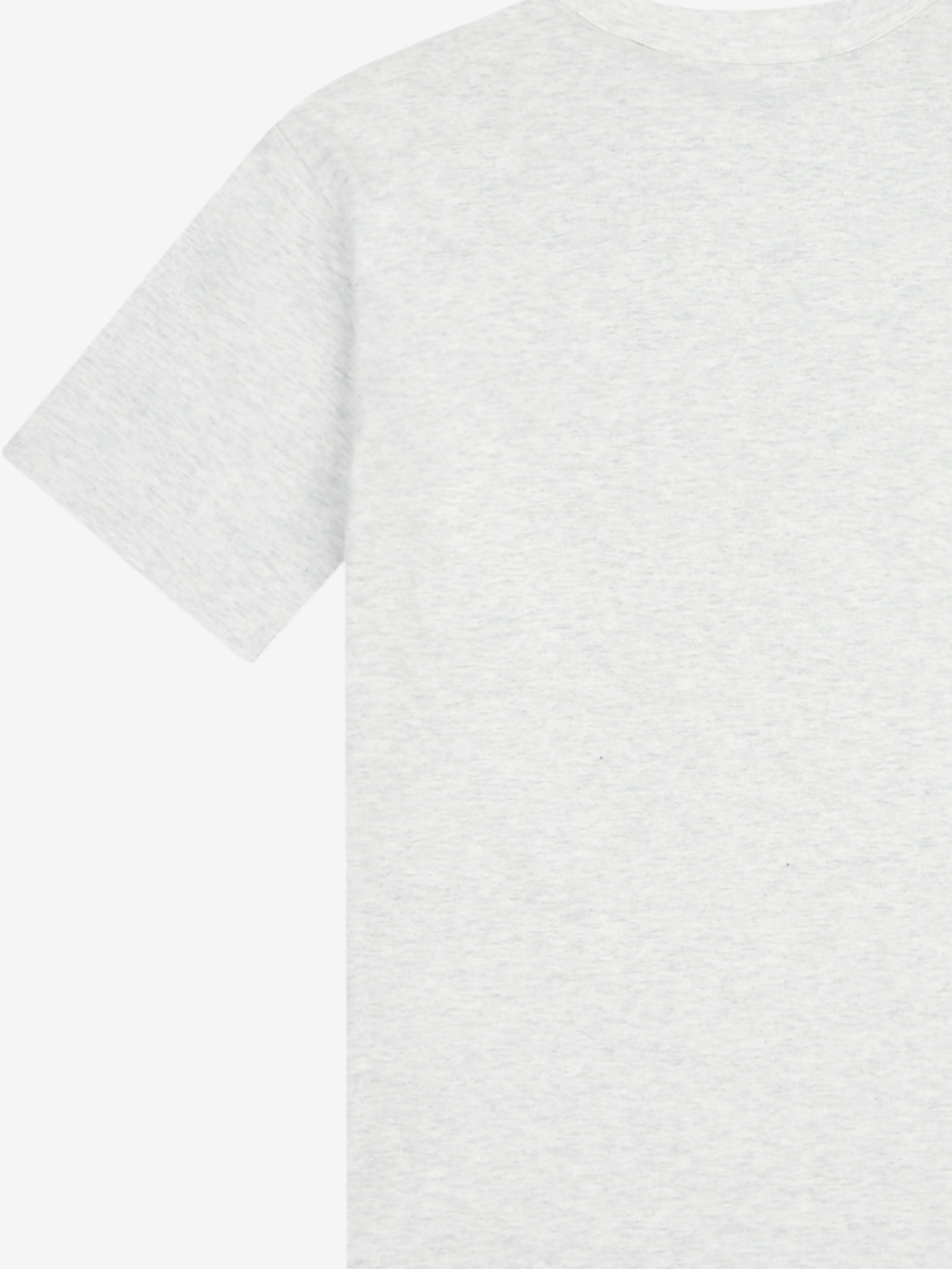 New Balance Boys Hoops Branded Graphic T-Shirt in Grey