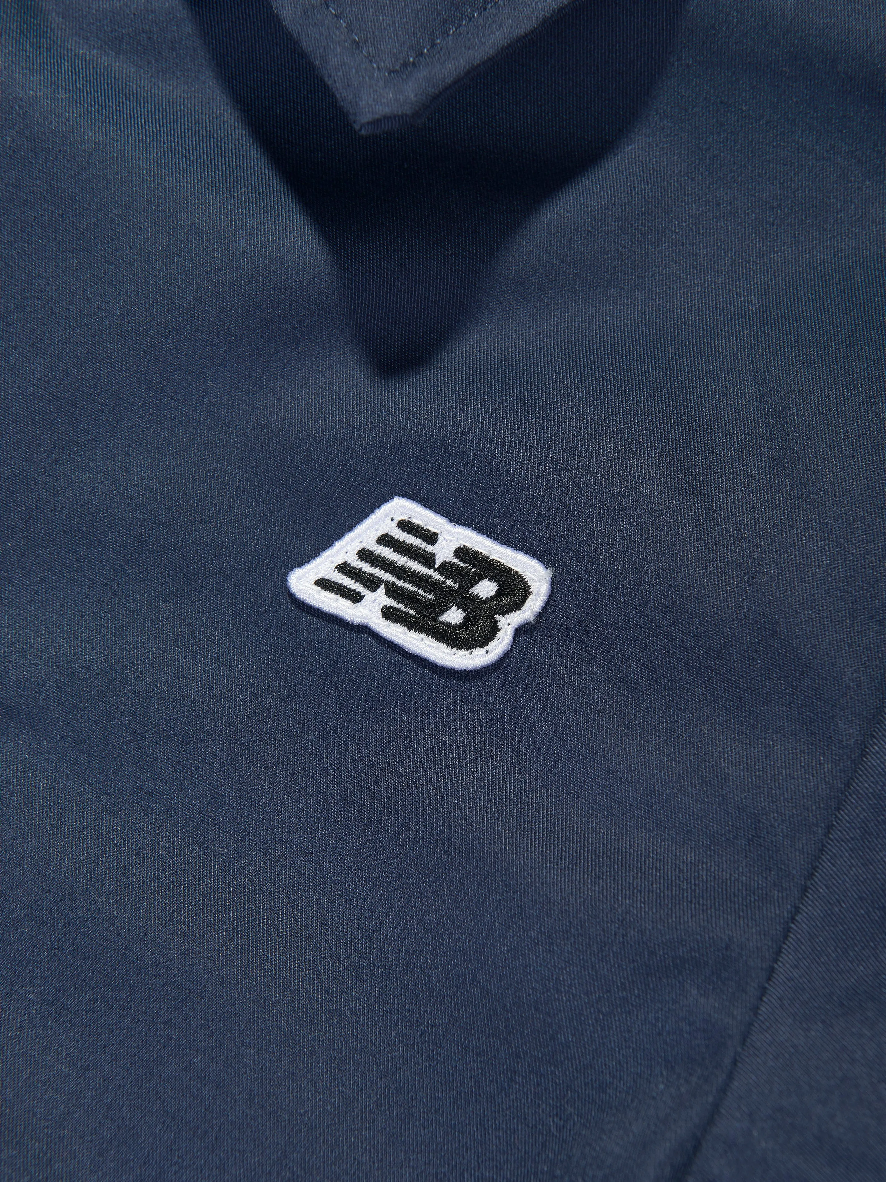 New Balance Boys Premium Coach Jacket in Navy