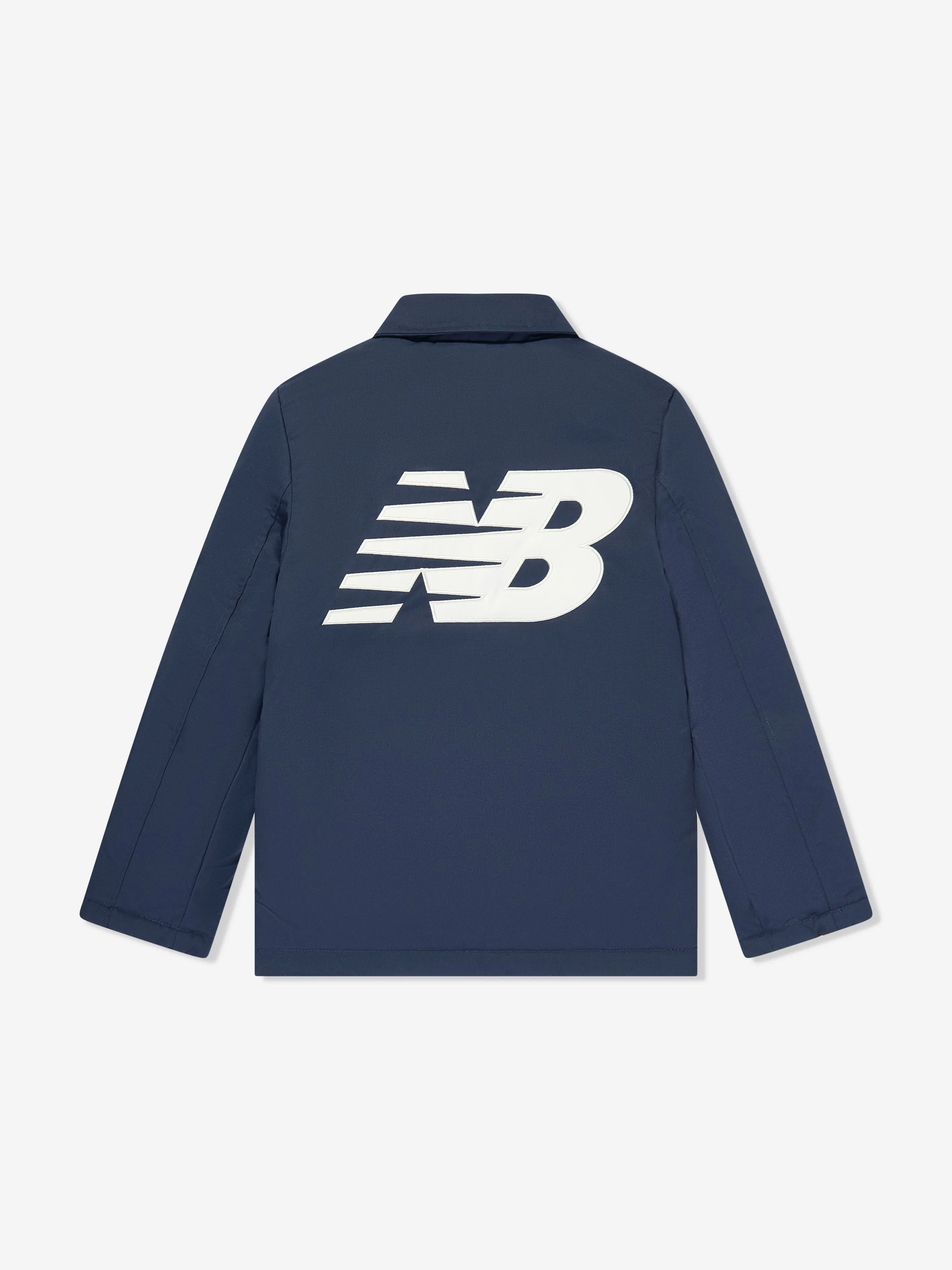 New Balance Boys Premium Coach Jacket in Navy