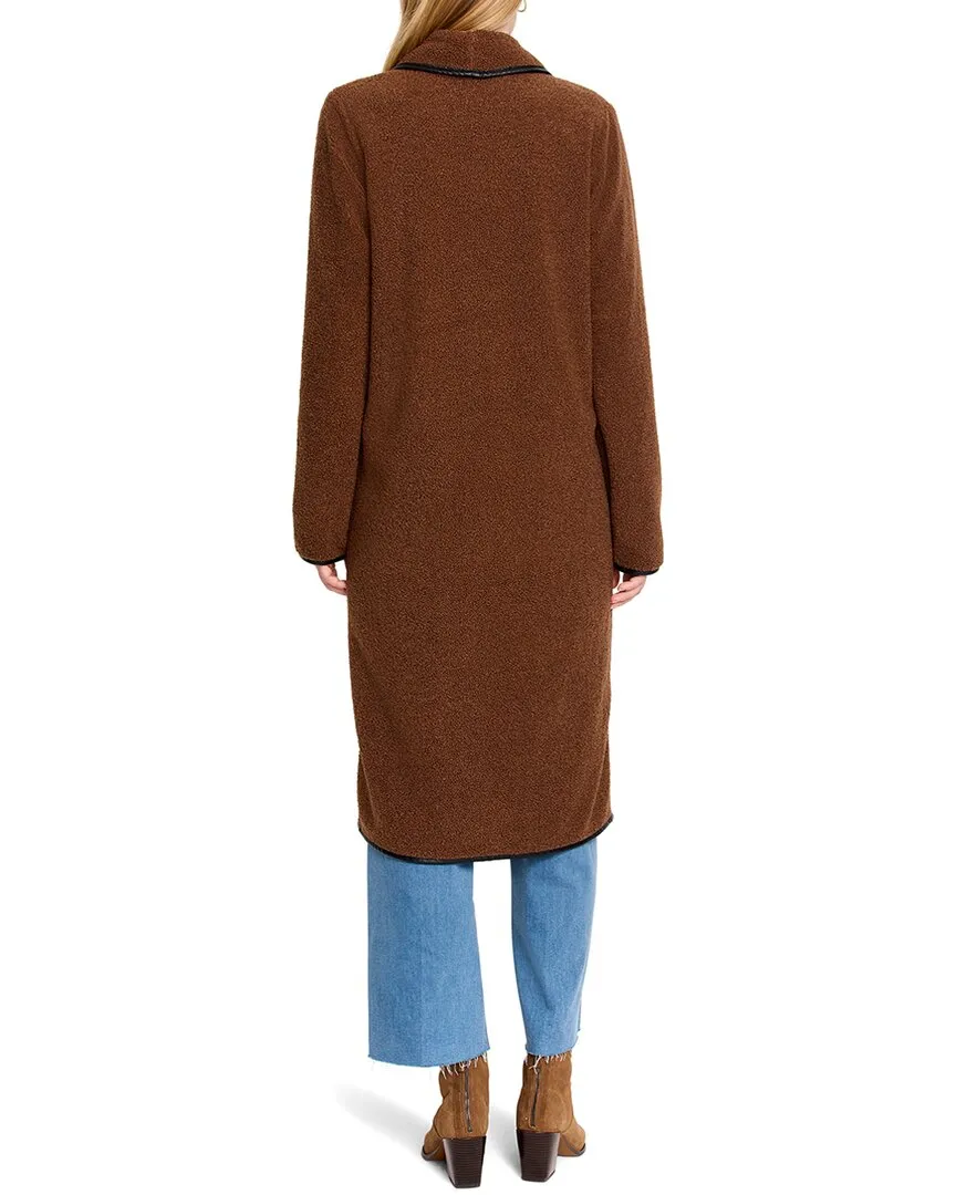 NIC ZOE Trimmed Teddy Coat