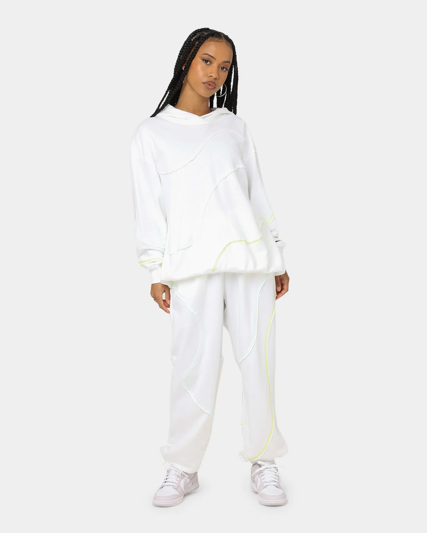 Nike Women's Swirl Track Pants White