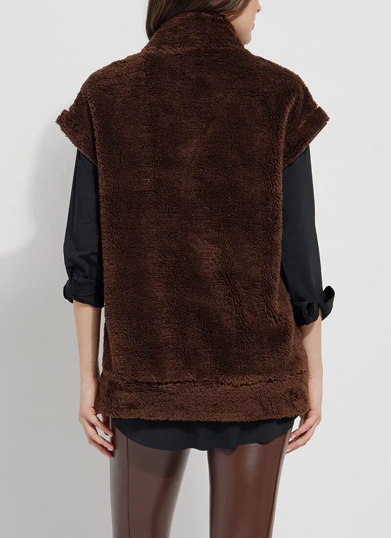Nola Sherpa Sleeveless Sweatshirt