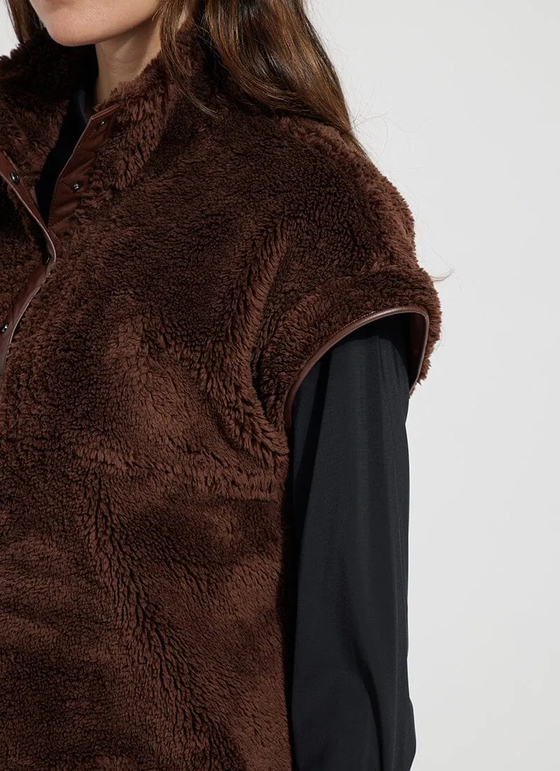 Nola Sherpa Sleeveless Sweatshirt