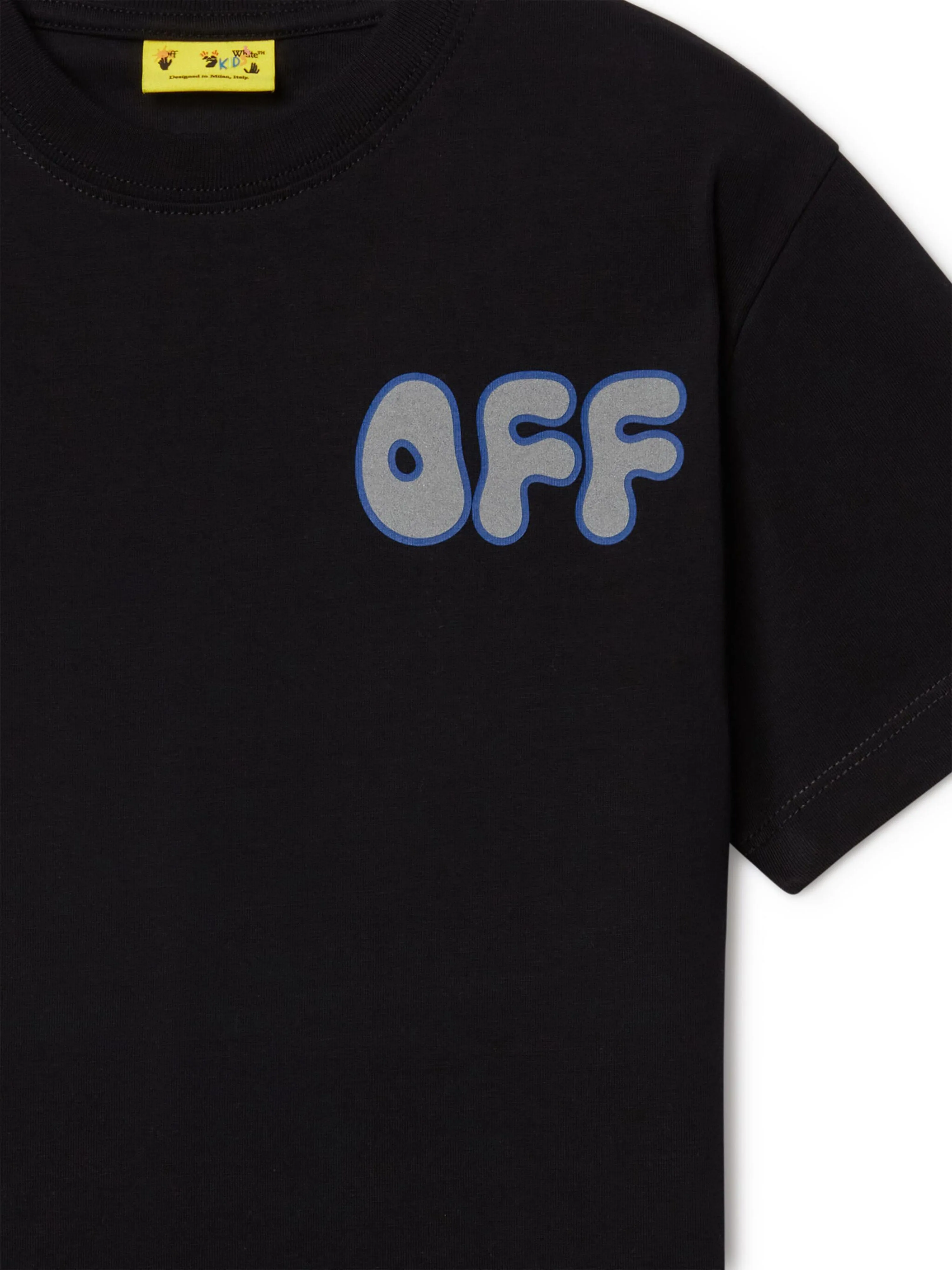 Off-White Boys Arrow Chunky T-Shirt in Black