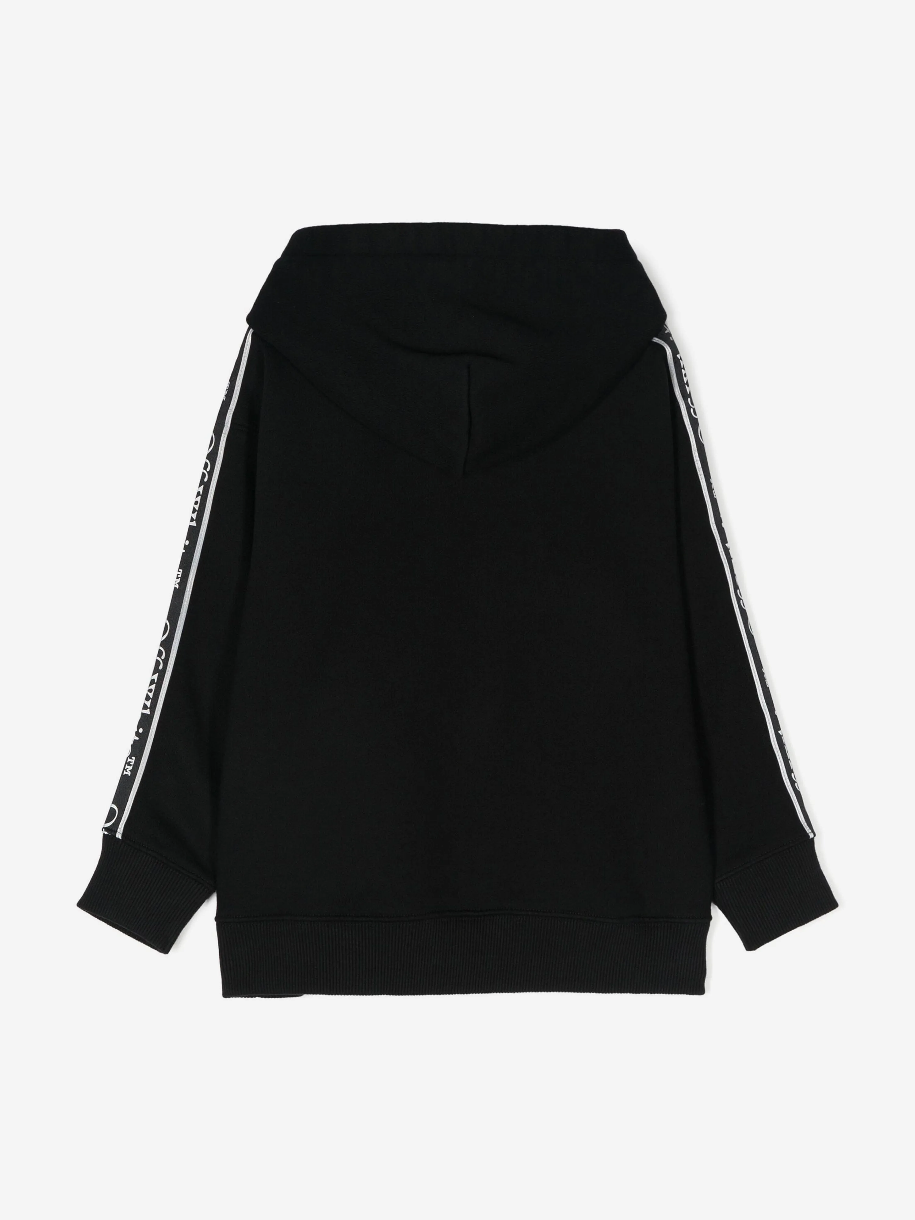 Off-White Boys Bookish Logo Band Hoodie in Black