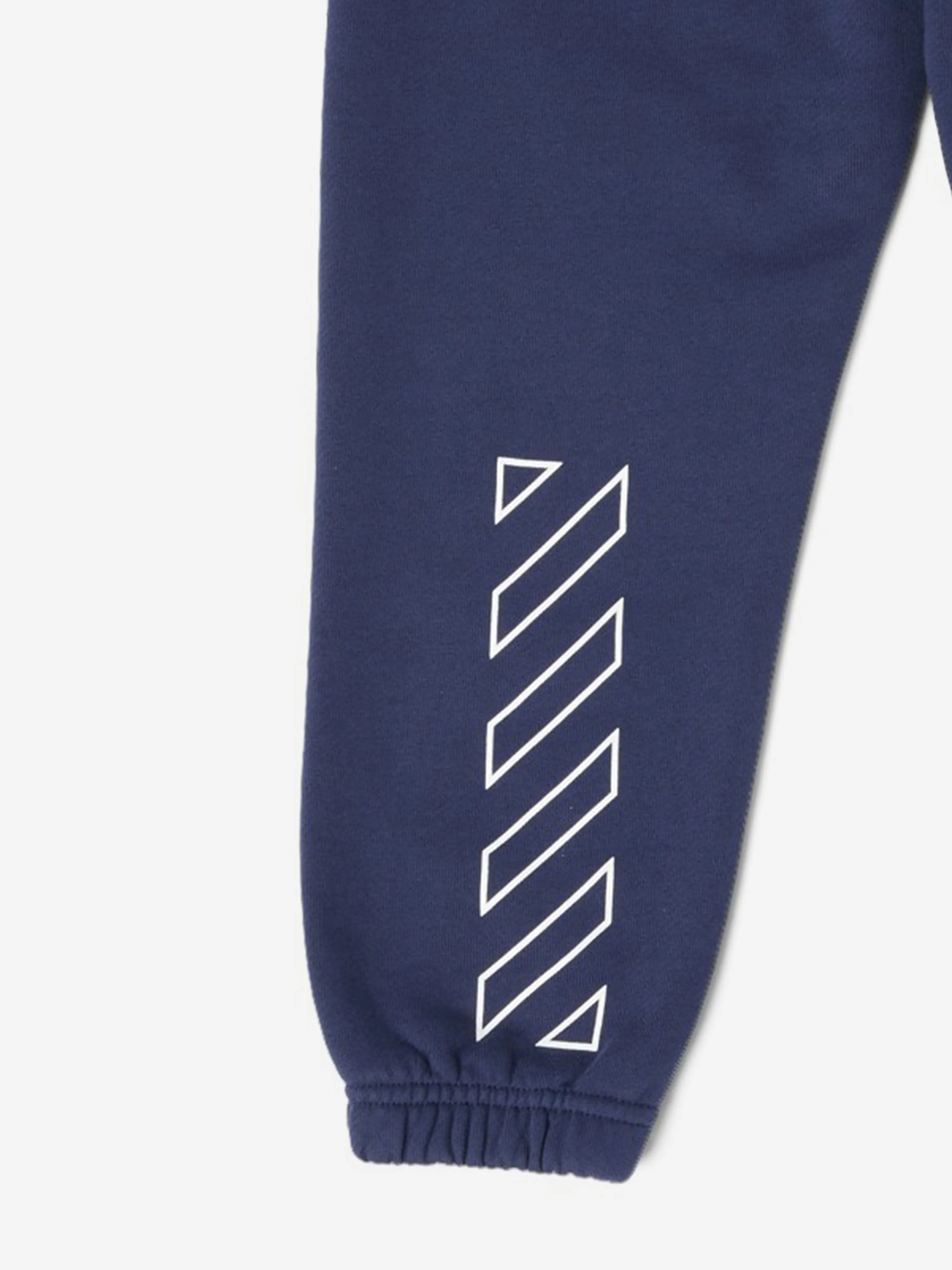 Off-White Kids Bookish Diagonal Joggers in Blue