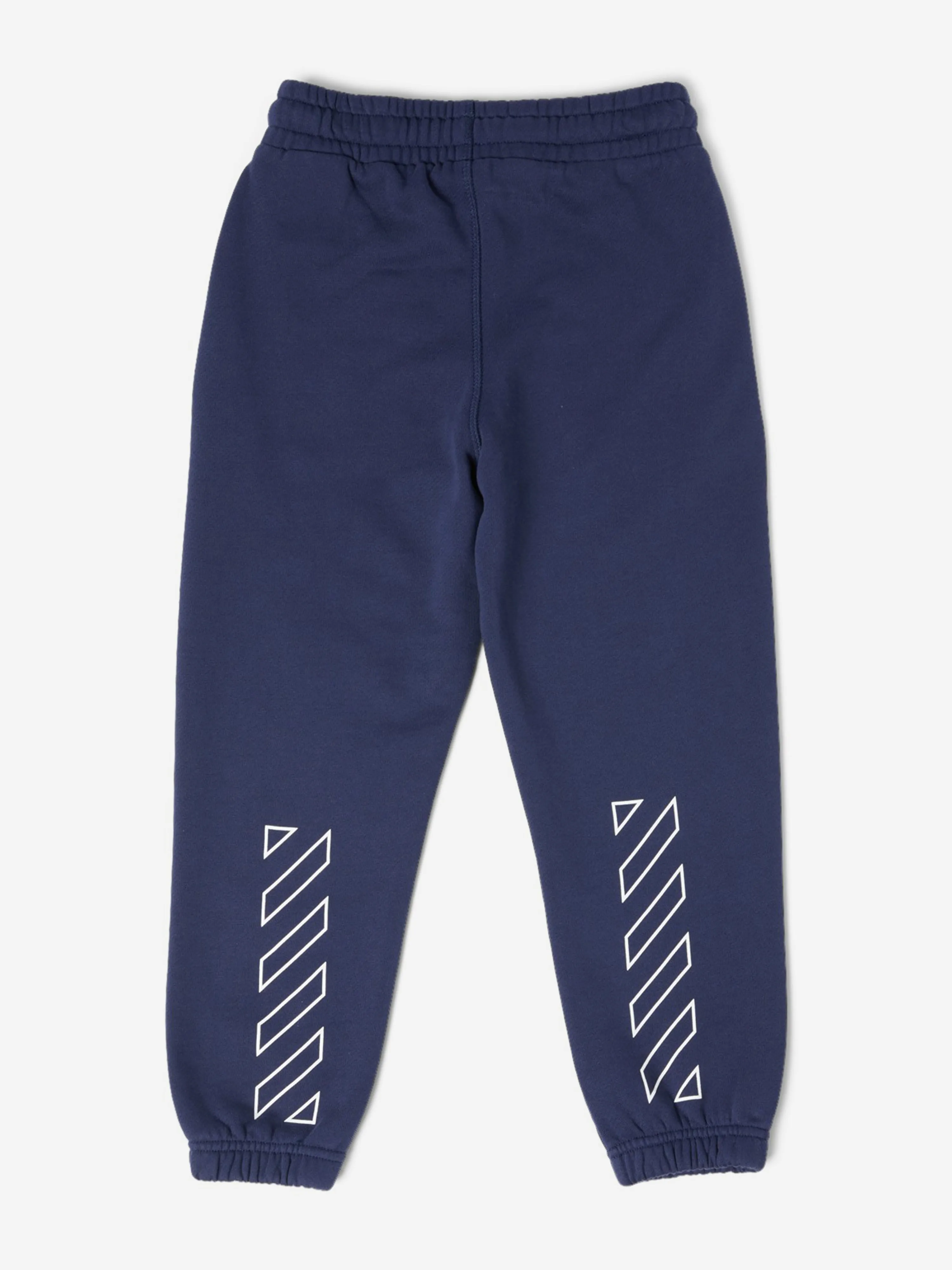 Off-White Kids Bookish Diagonal Joggers in Blue