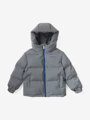 Off-White Kids Bookish Puffer Jacket in Grey
