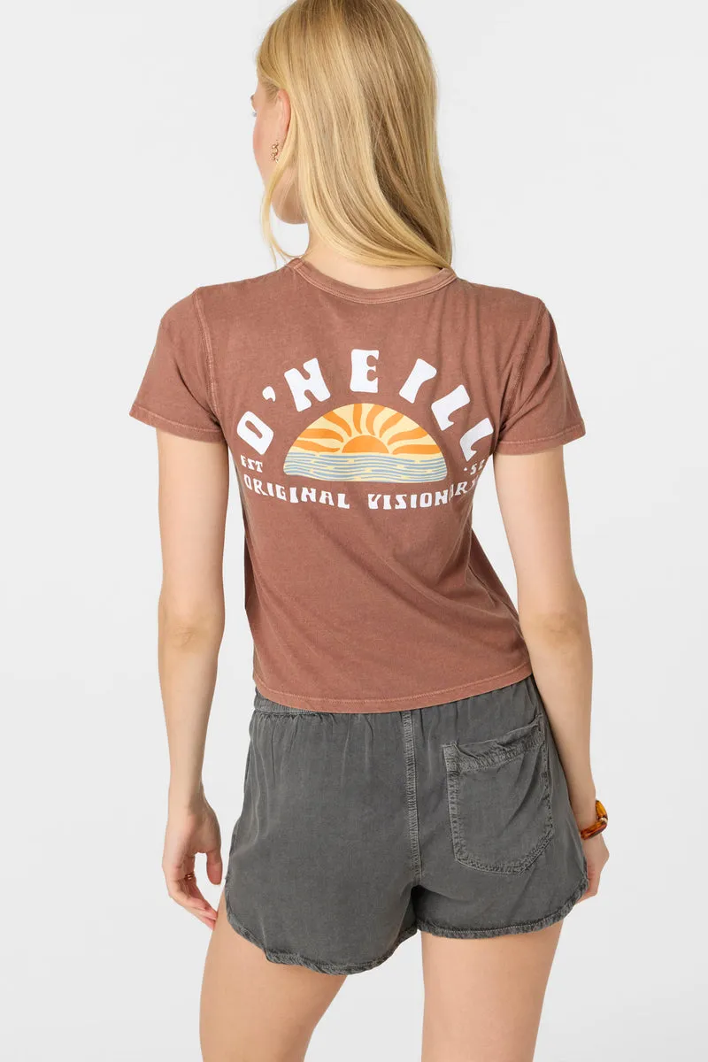 O'Neill Sunny Side Tee-Carob Brown