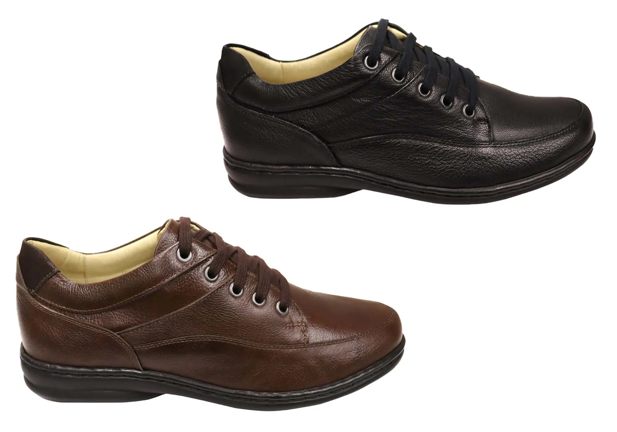 Opananken Mitch Mens Comfortable Brazilian Leather Lace Up Shoes Opananken Shoes