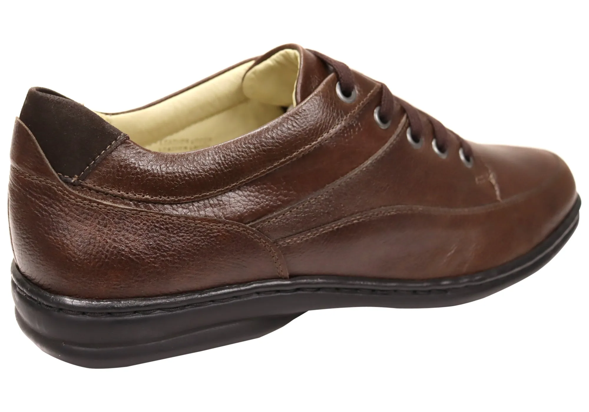 Opananken Mitch Mens Comfortable Brazilian Leather Lace Up Shoes Opananken Shoes
