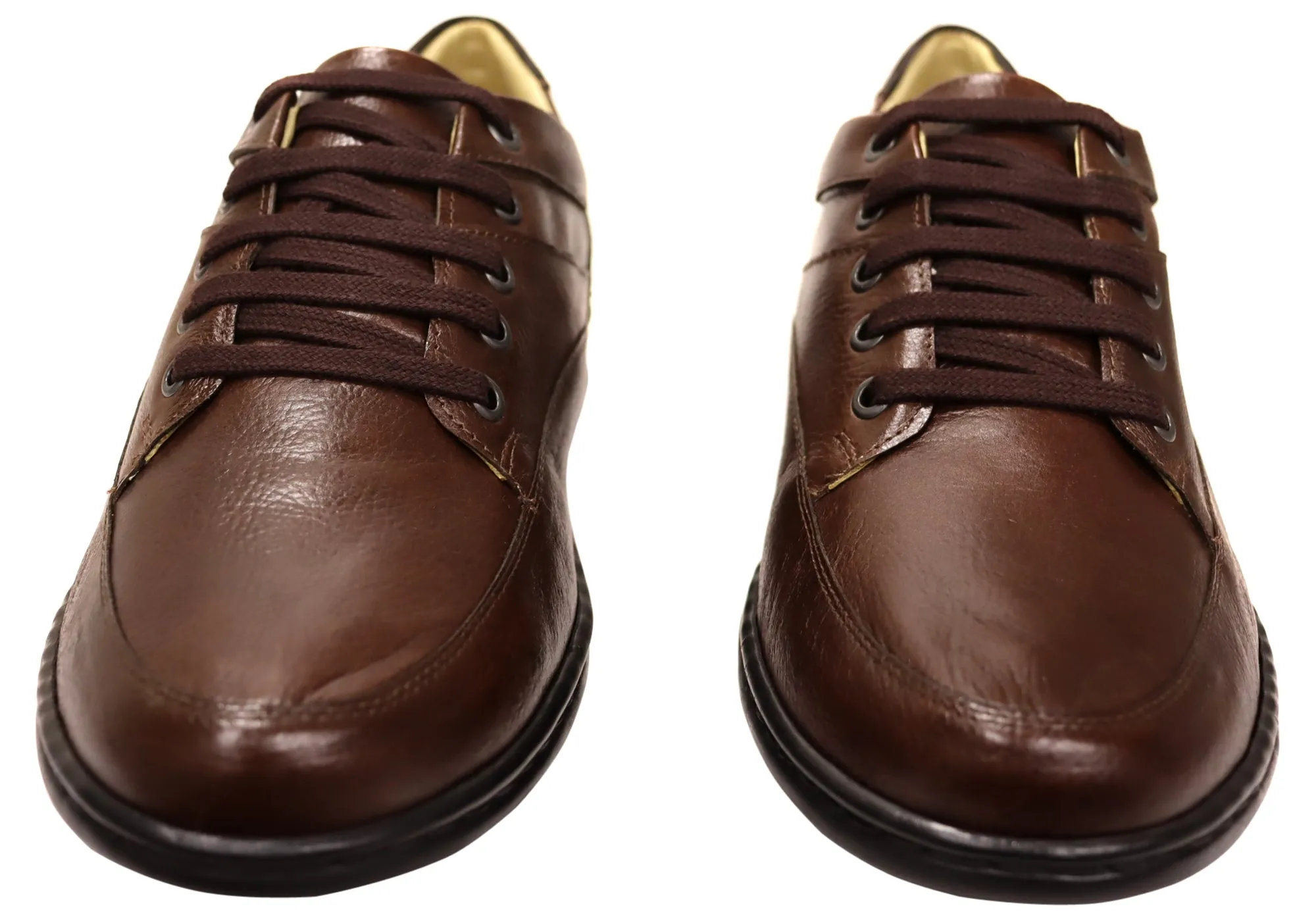Opananken Mitch Mens Comfortable Brazilian Leather Lace Up Shoes Opananken Shoes