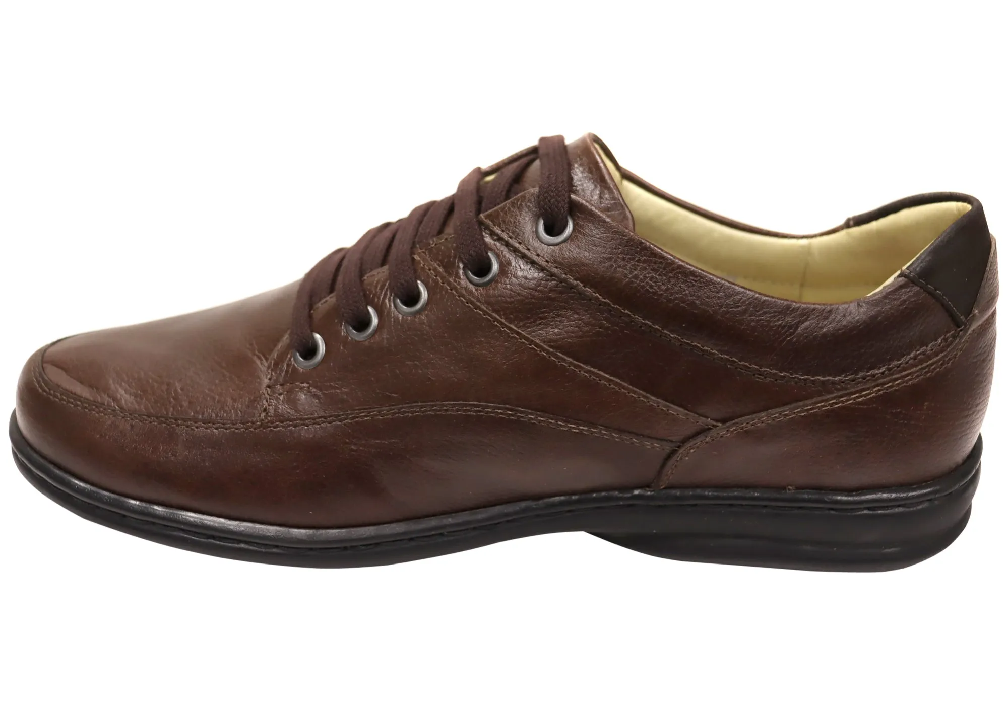 Opananken Mitch Mens Comfortable Brazilian Leather Lace Up Shoes Opananken Shoes