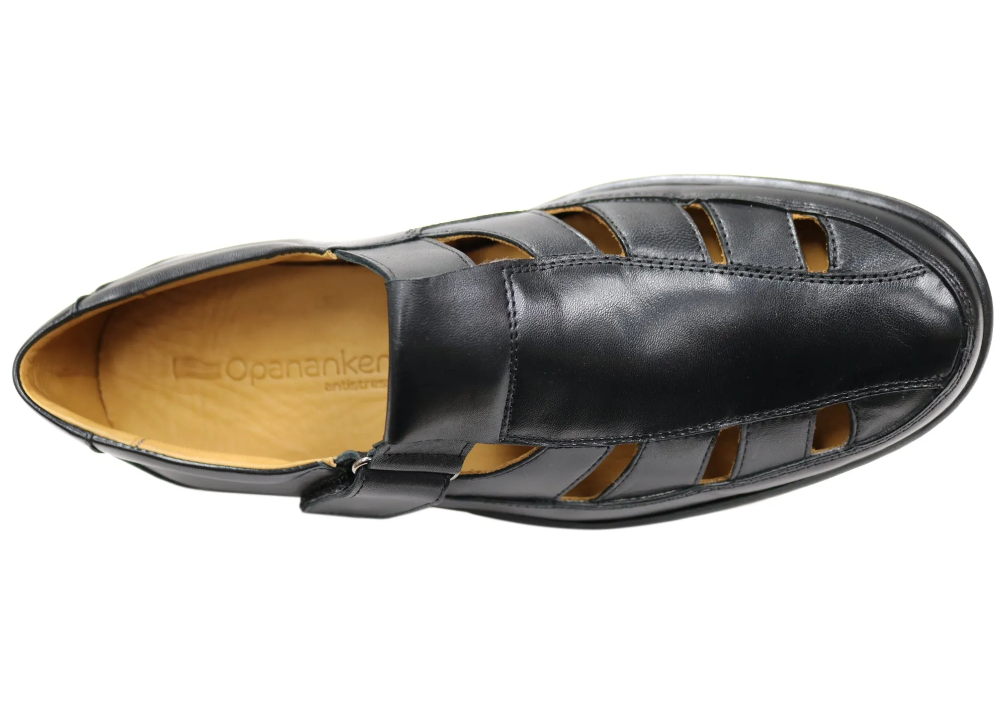 Opananken Sebastian Mens Comfortable Brazilian Leather Shoes Opananken Shoes