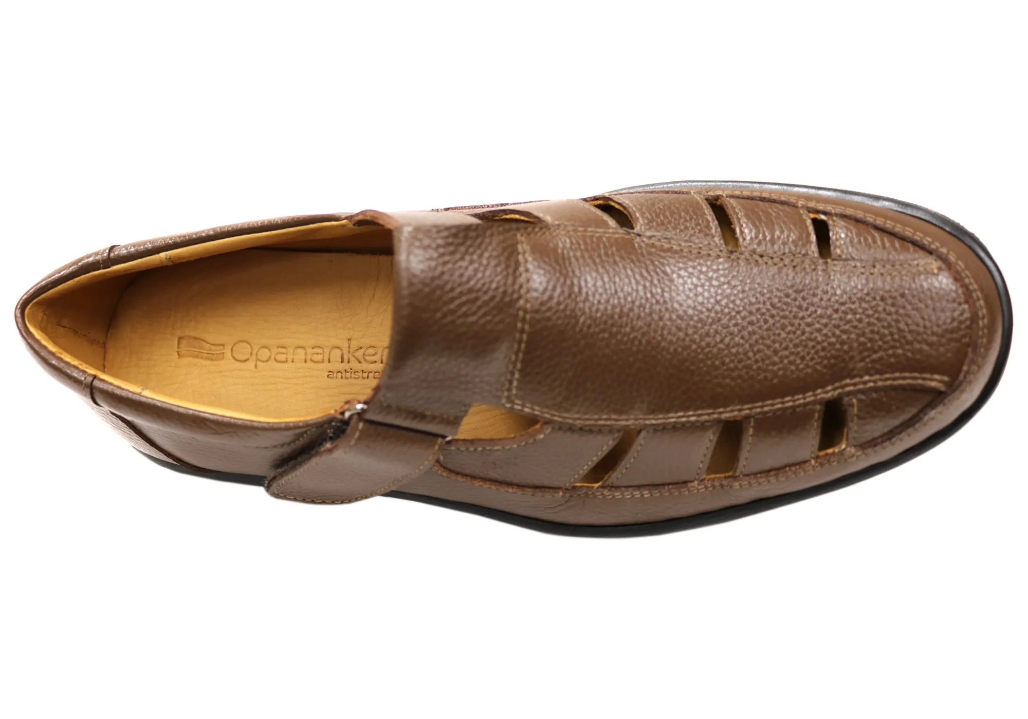 Opananken Sebastian Mens Comfortable Brazilian Leather Shoes Opananken Shoes