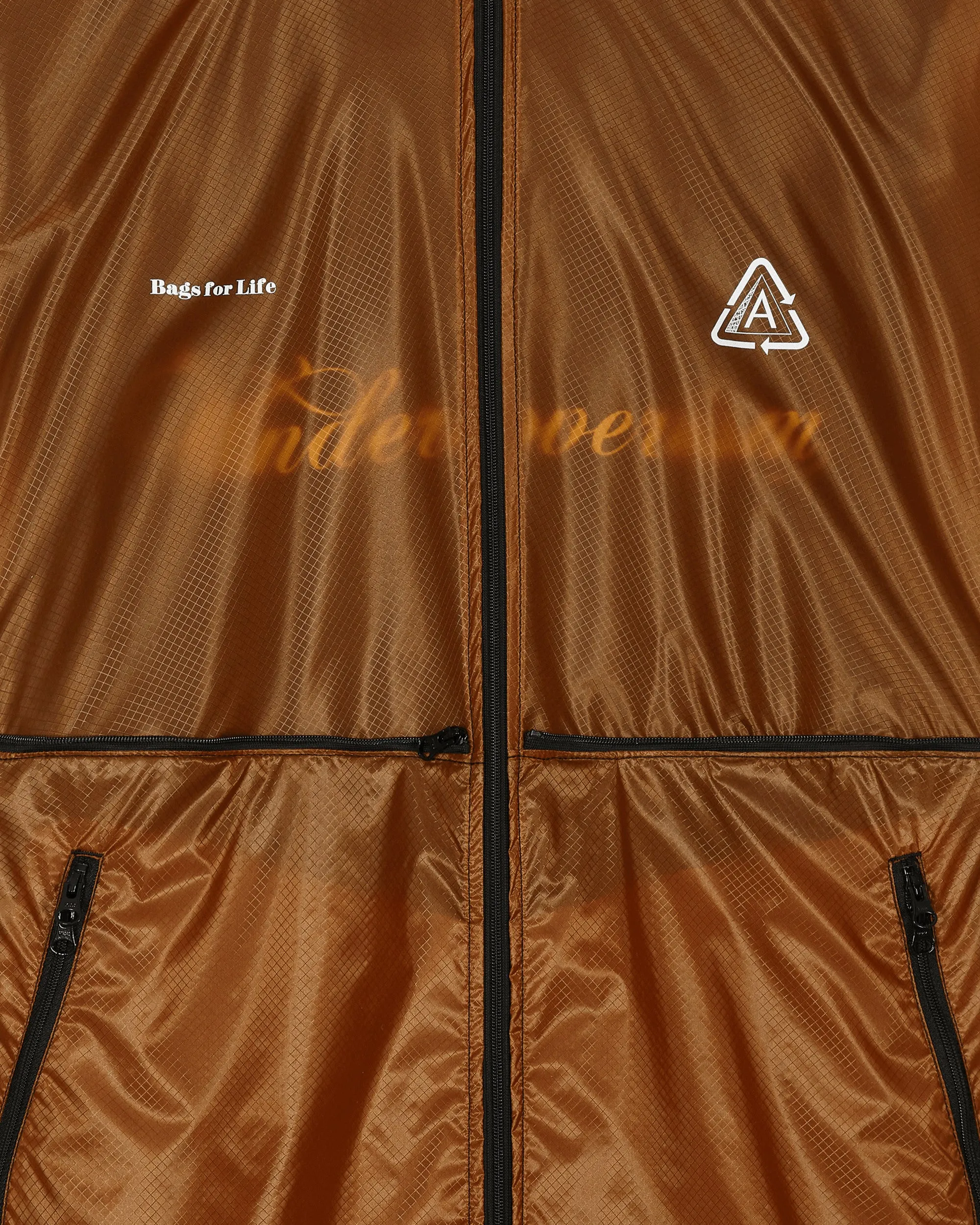 Packable Parka Jacket Brown