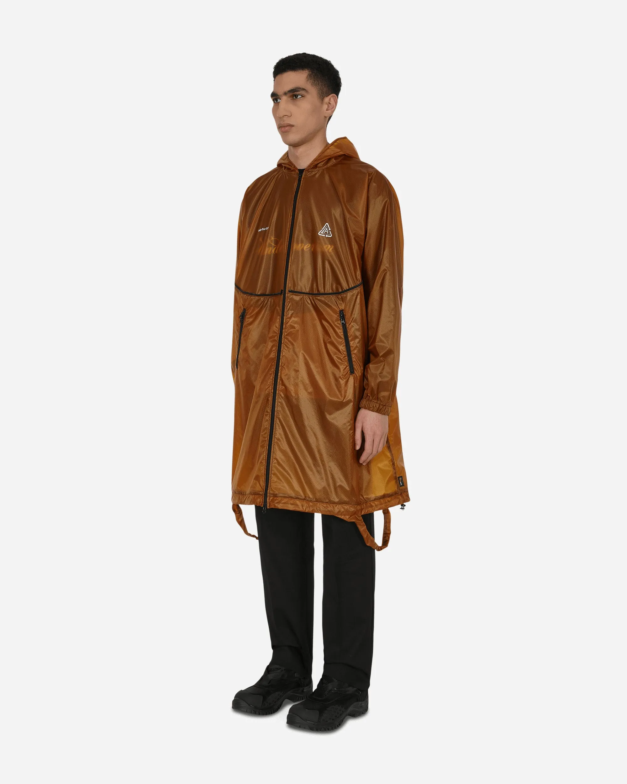 Packable Parka Jacket Brown