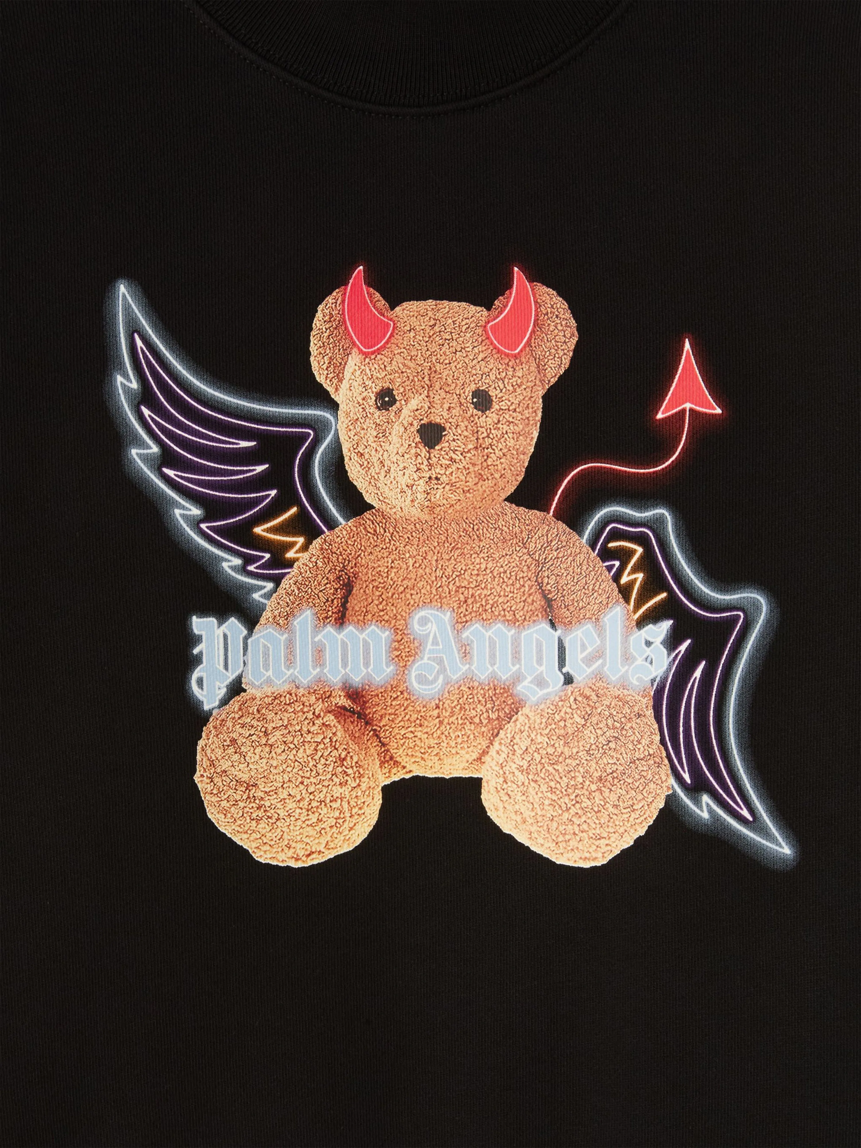 Palm Angels Kids Bear Devil Sweatshirt in Black
