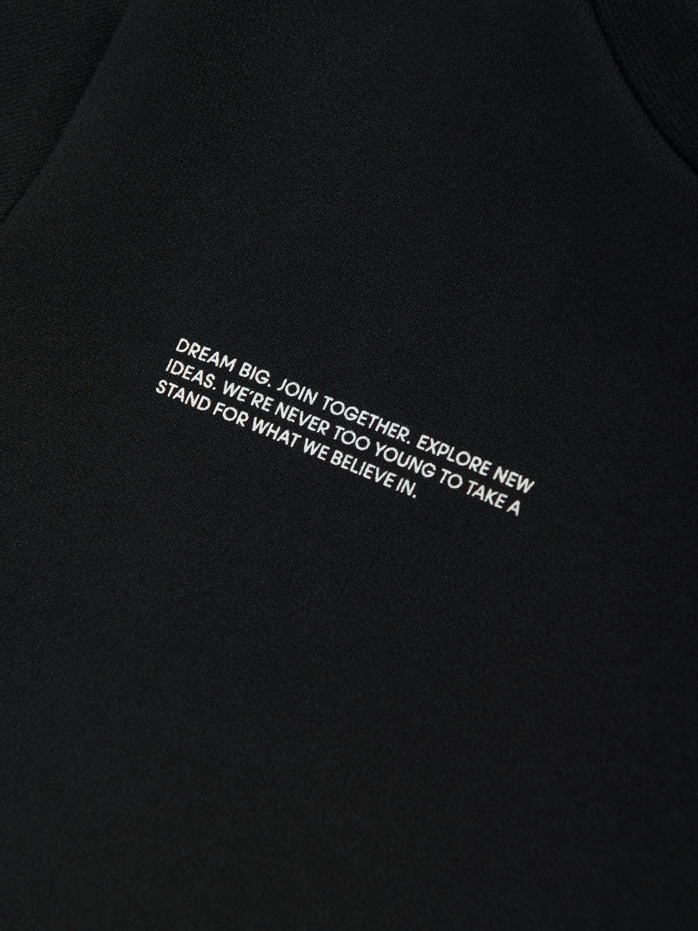 PANGAIA Baby 365 Midweight Sweatshirt in Black