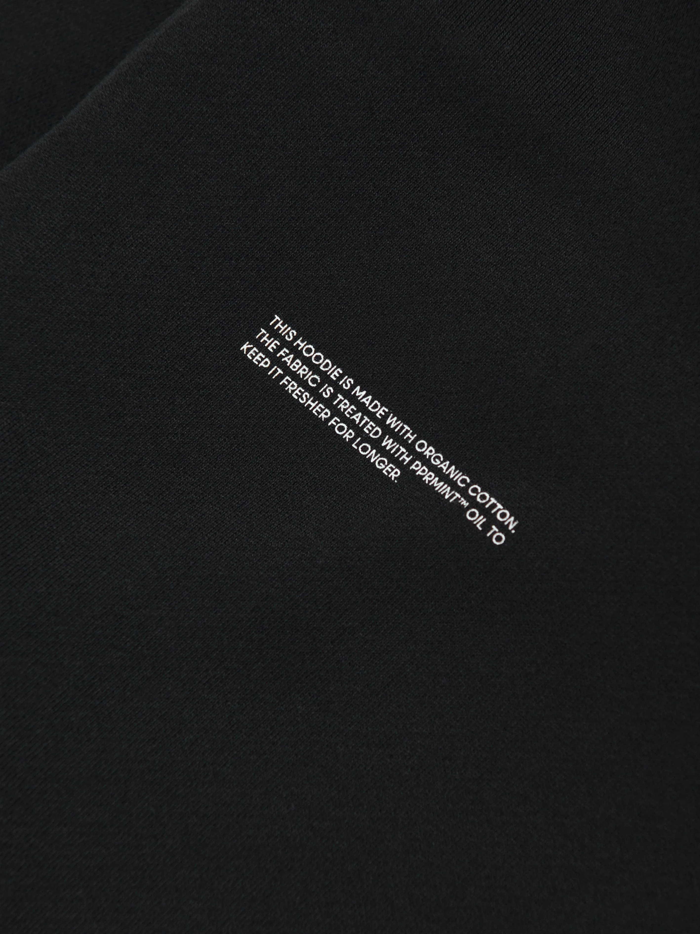 PANGAIA Kids 365 Midweight Hoodie in Black