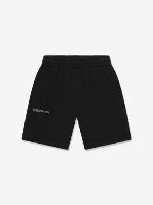 PANGAIA Kids 365 Midweight Long Shorts in Black