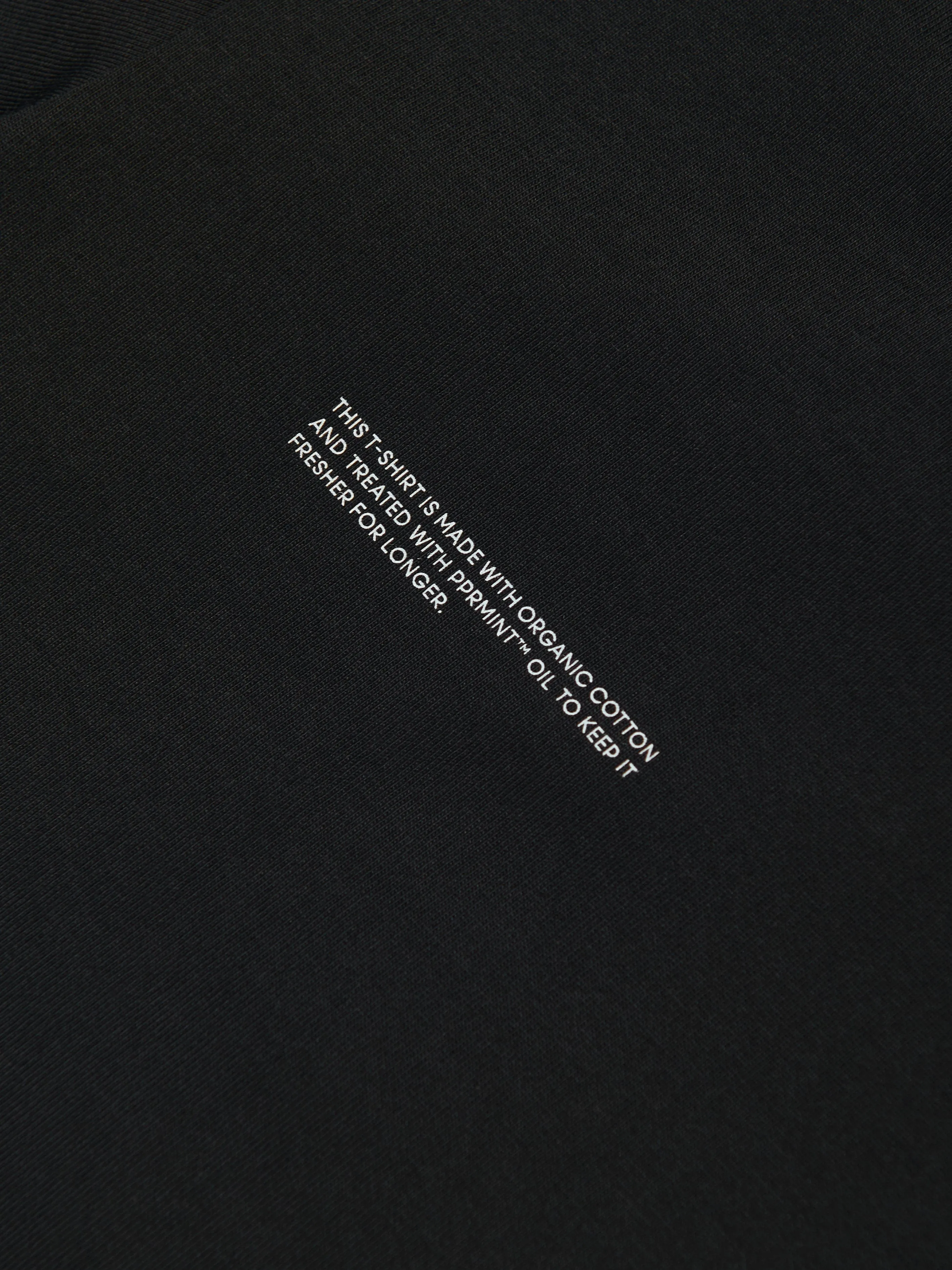 PANGAIA Kids 365 Midweight T-Shirt in Black