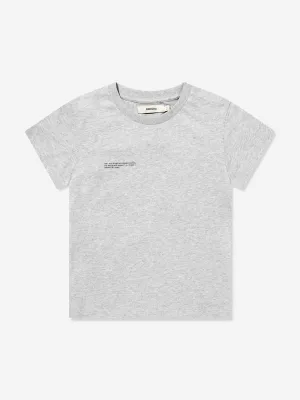 PANGAIA Kids 365 Midweight T-Shirt in Grey