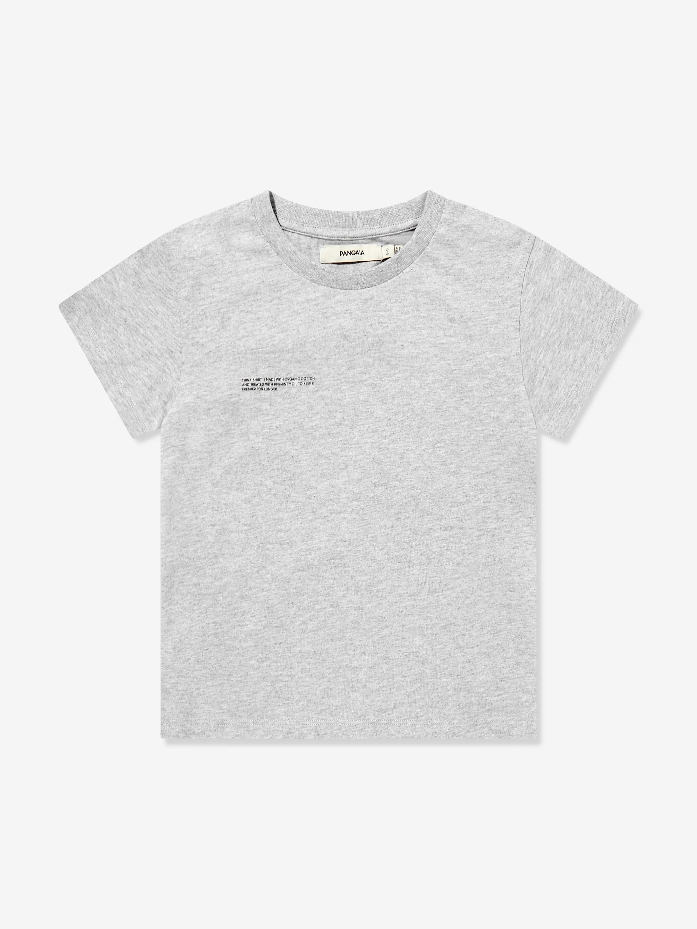 PANGAIA Kids 365 Midweight T-Shirt in Grey