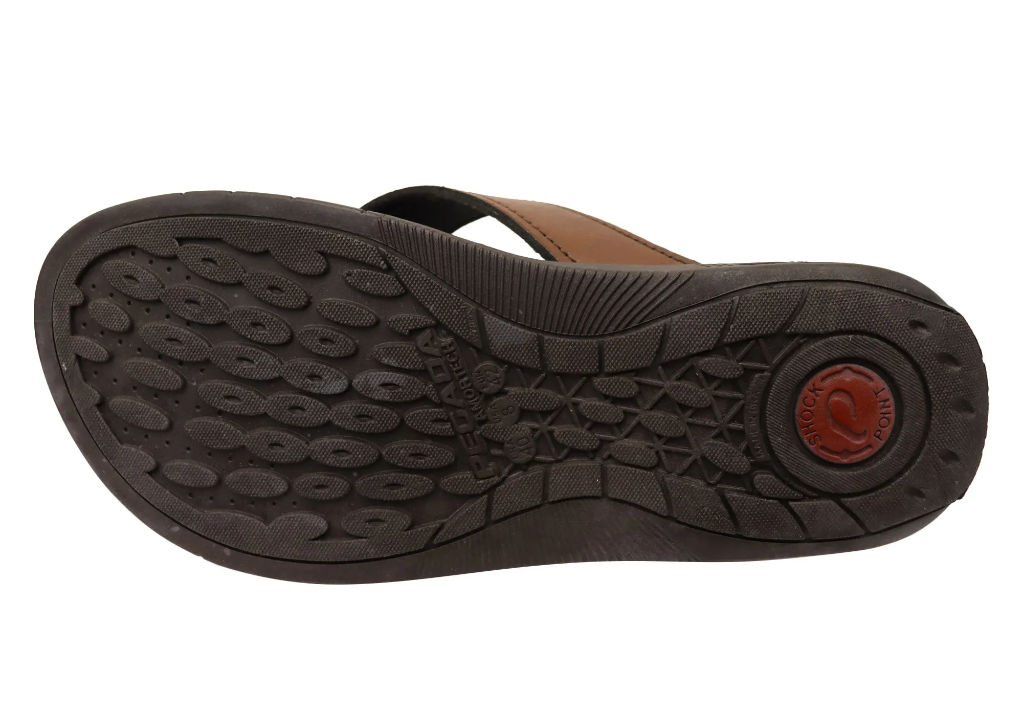 Pegada Dakar Mens Comfortable Thongs Sandals Made In Brazil Pegada Shoes