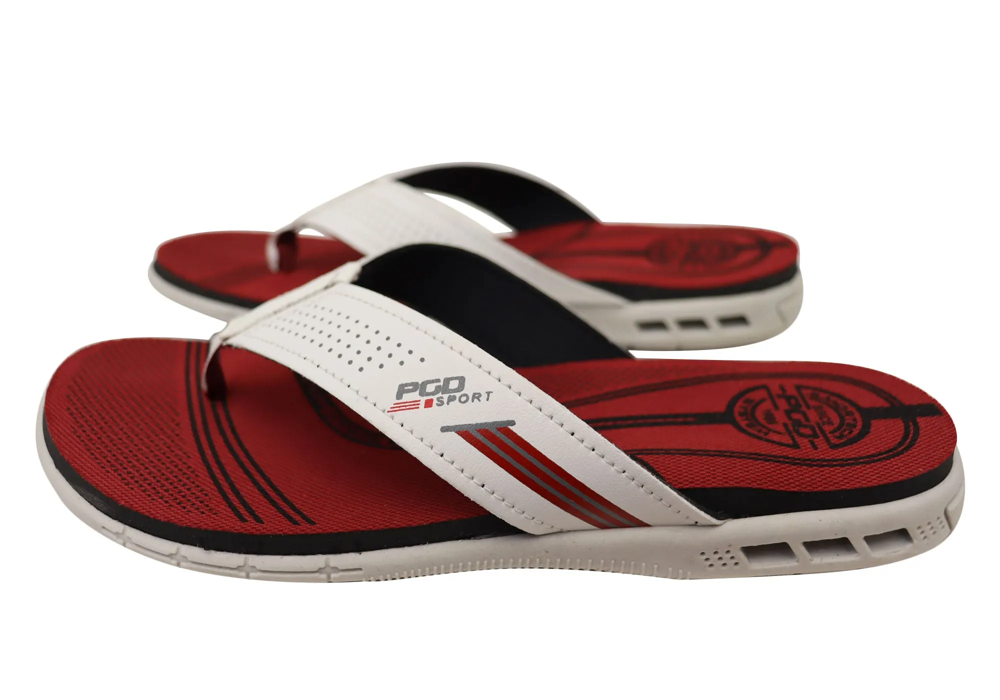 Pegada Dakar Mens Comfortable Thongs Sandals Made In Brazil Pegada Shoes