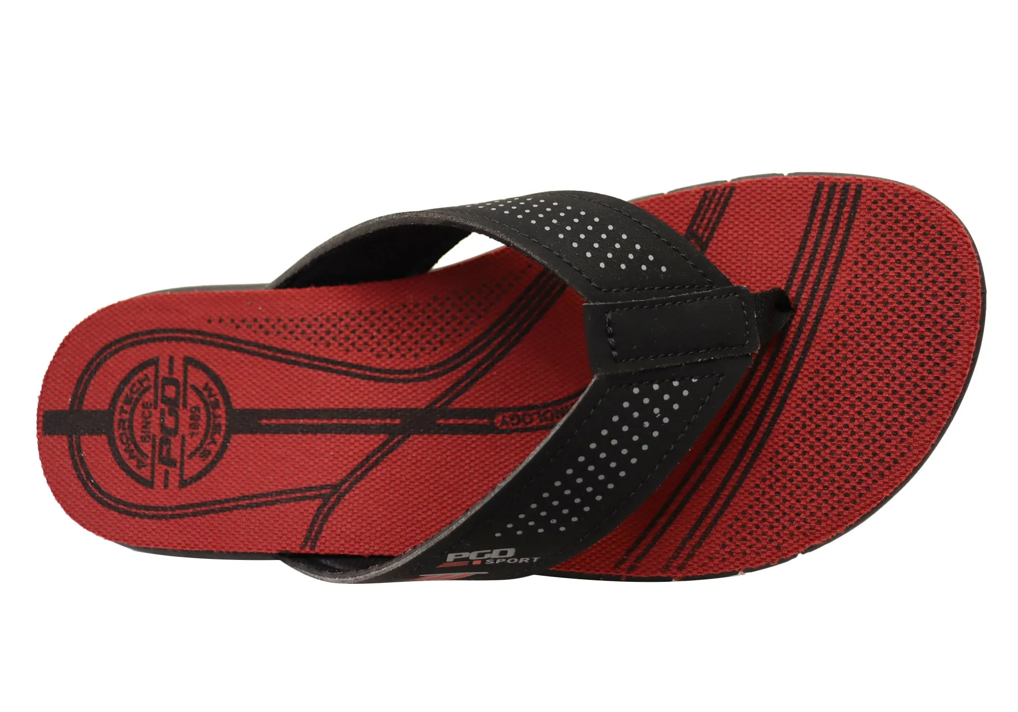 Pegada Dakar Mens Comfortable Thongs Sandals Made In Brazil Pegada Shoes