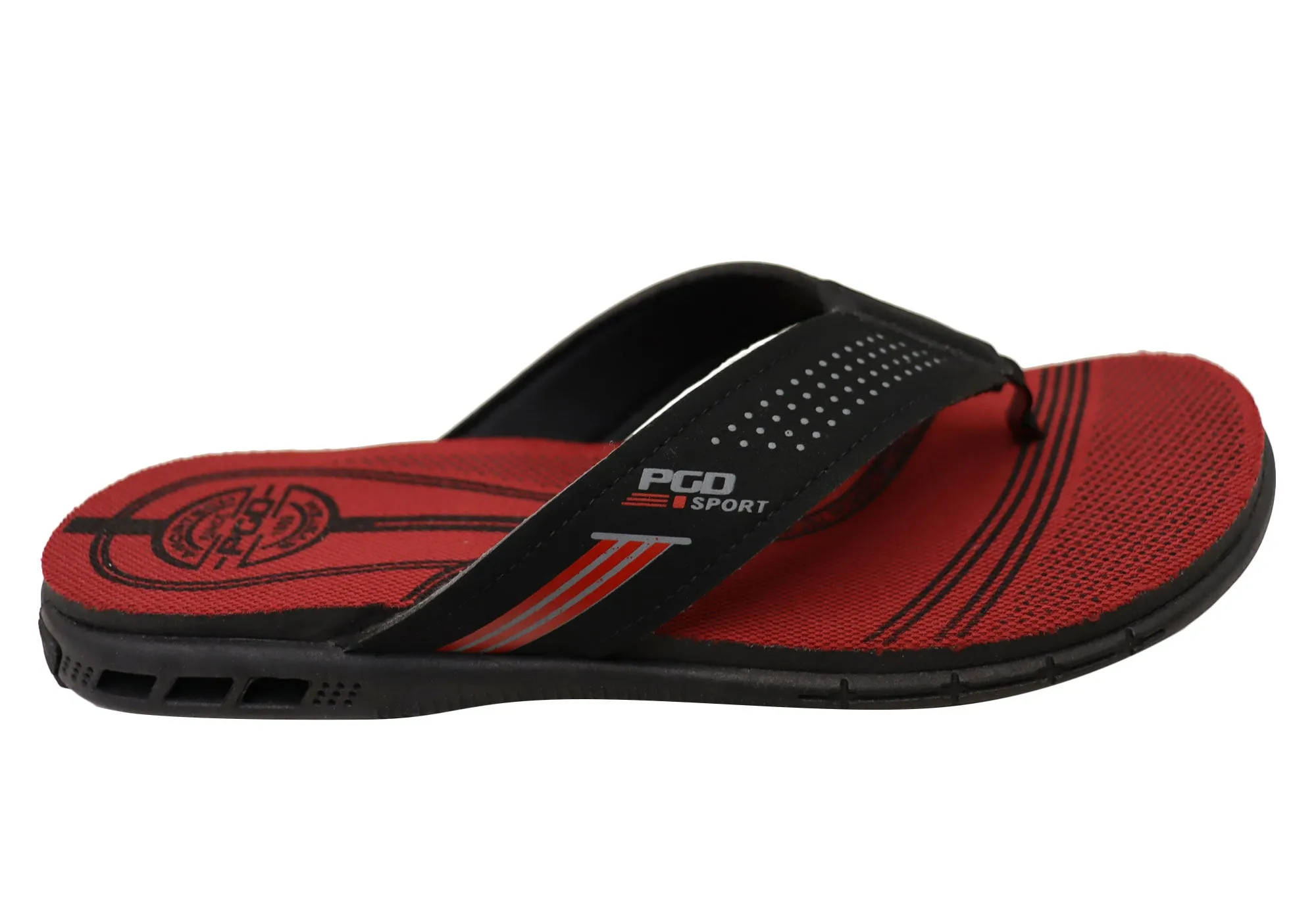 Pegada Dakar Mens Comfortable Thongs Sandals Made In Brazil Pegada Shoes