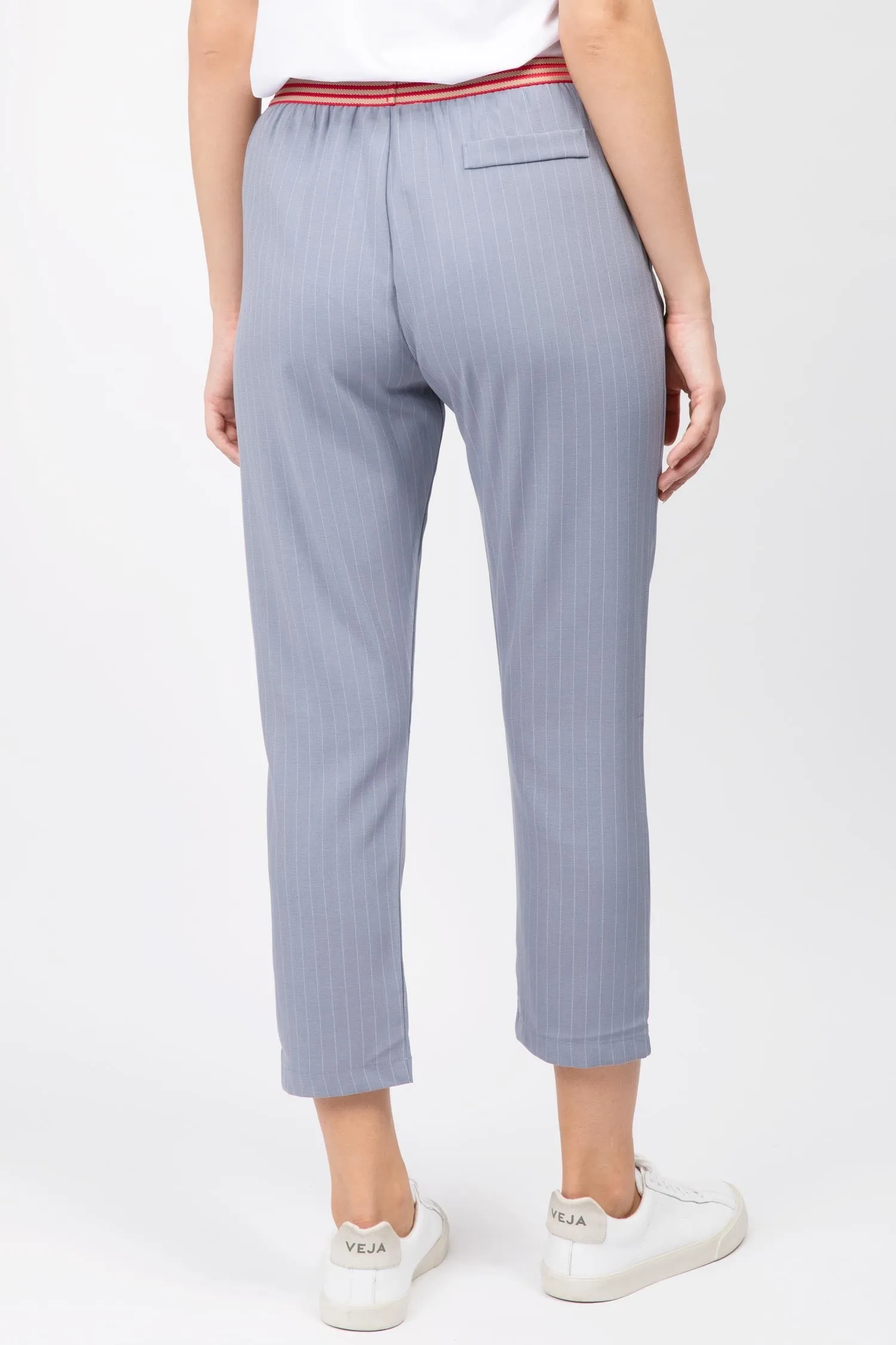 Pinstriped Pants