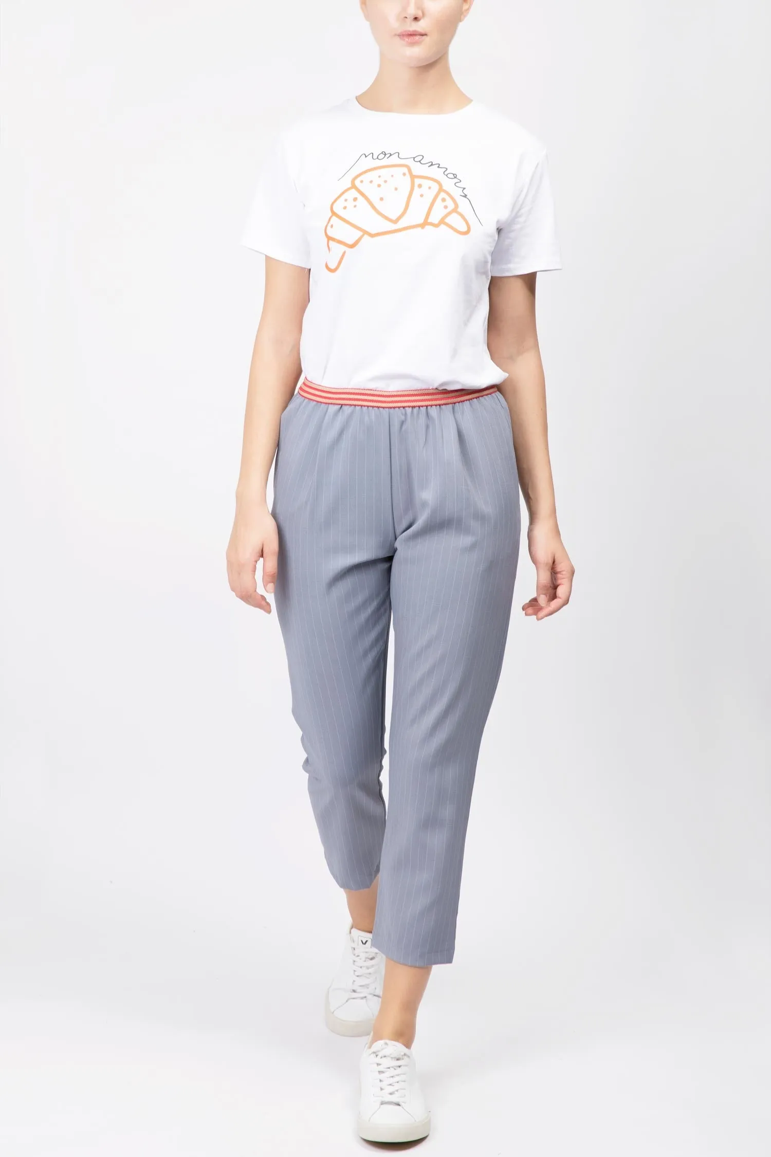 Pinstriped Pants