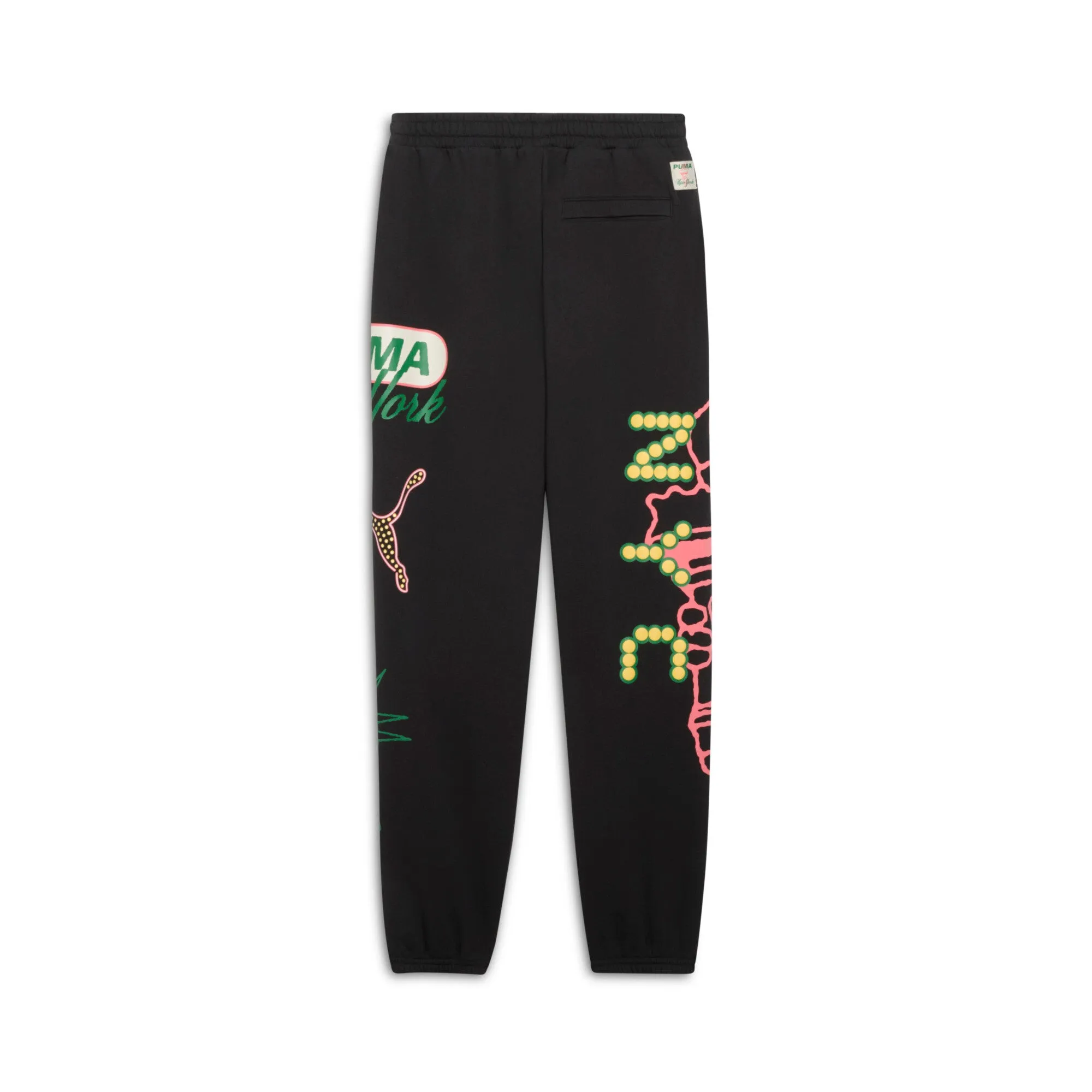 PUMA Men's Wardrobe Essentials Bright Lights NYC Flagship Sweatpants