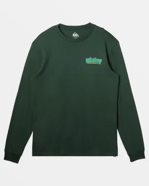 Quiksilver Three Tree L/S Tee-Forest