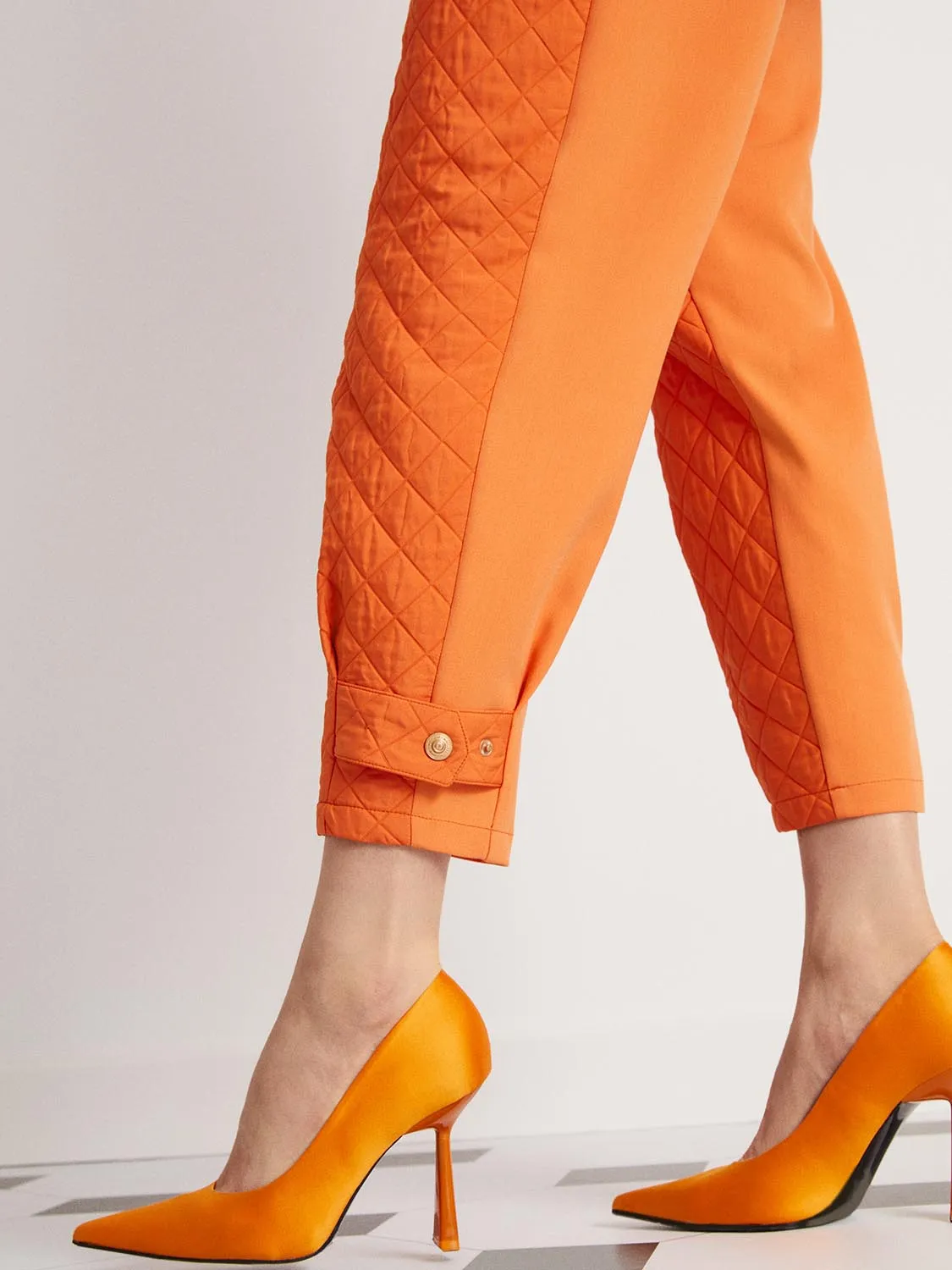 Quilted Joggers