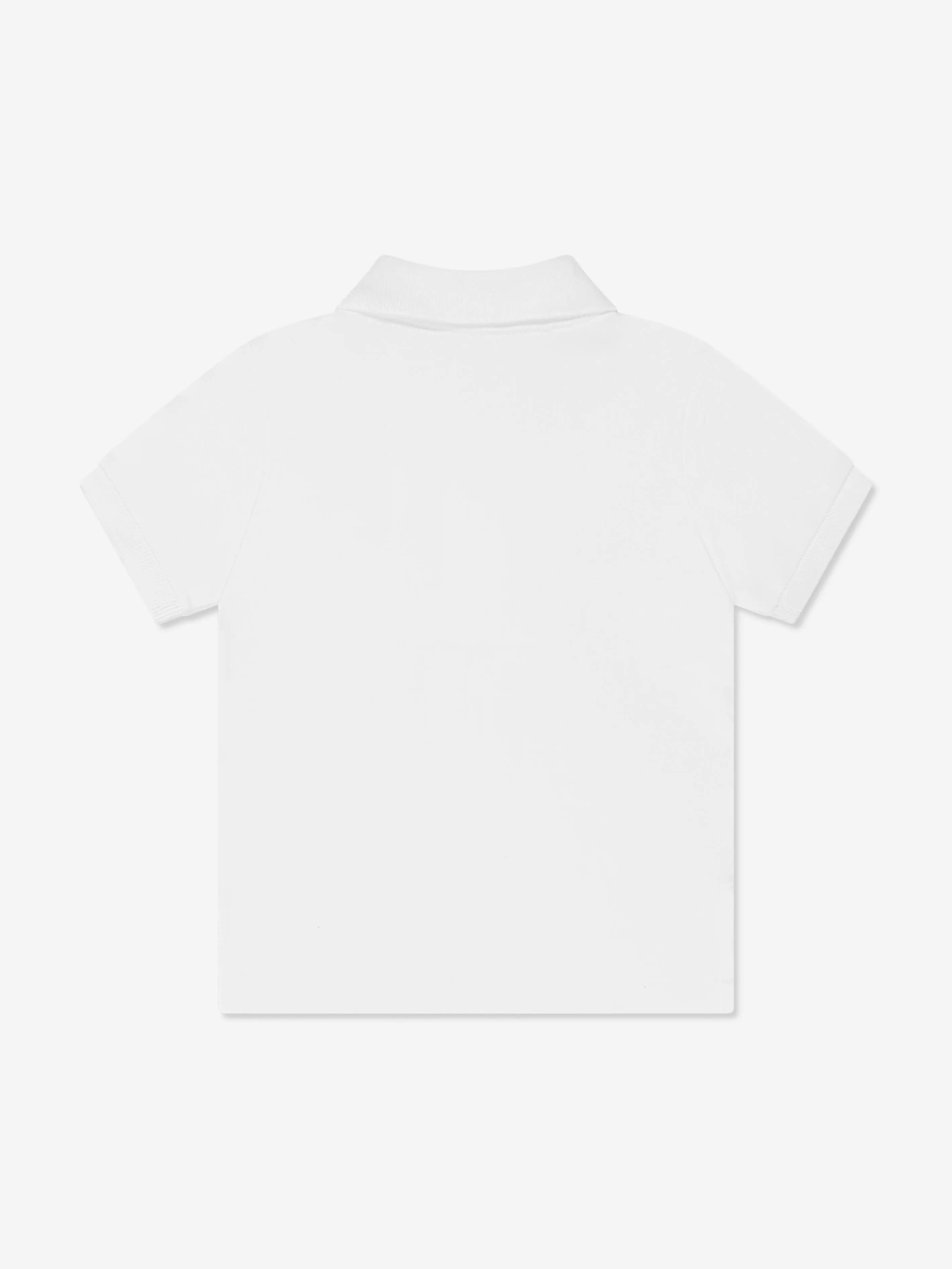 Ralph Lauren Baby Boys Logo Polo Shirt in White