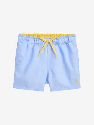 Ralph Lauren Baby Boys Logo Swim Shorts in Blue