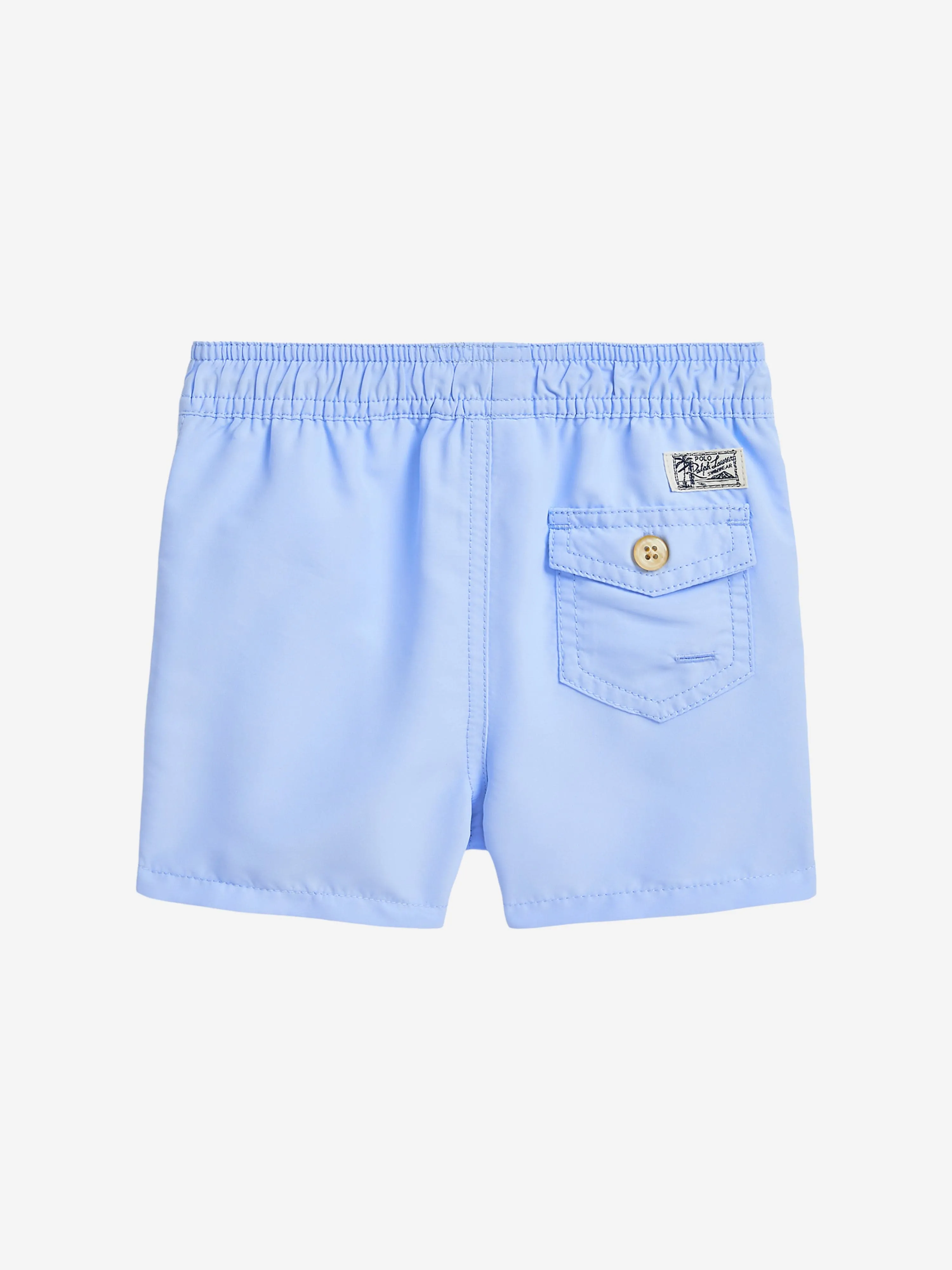 Ralph Lauren Baby Boys Logo Swim Shorts in Blue