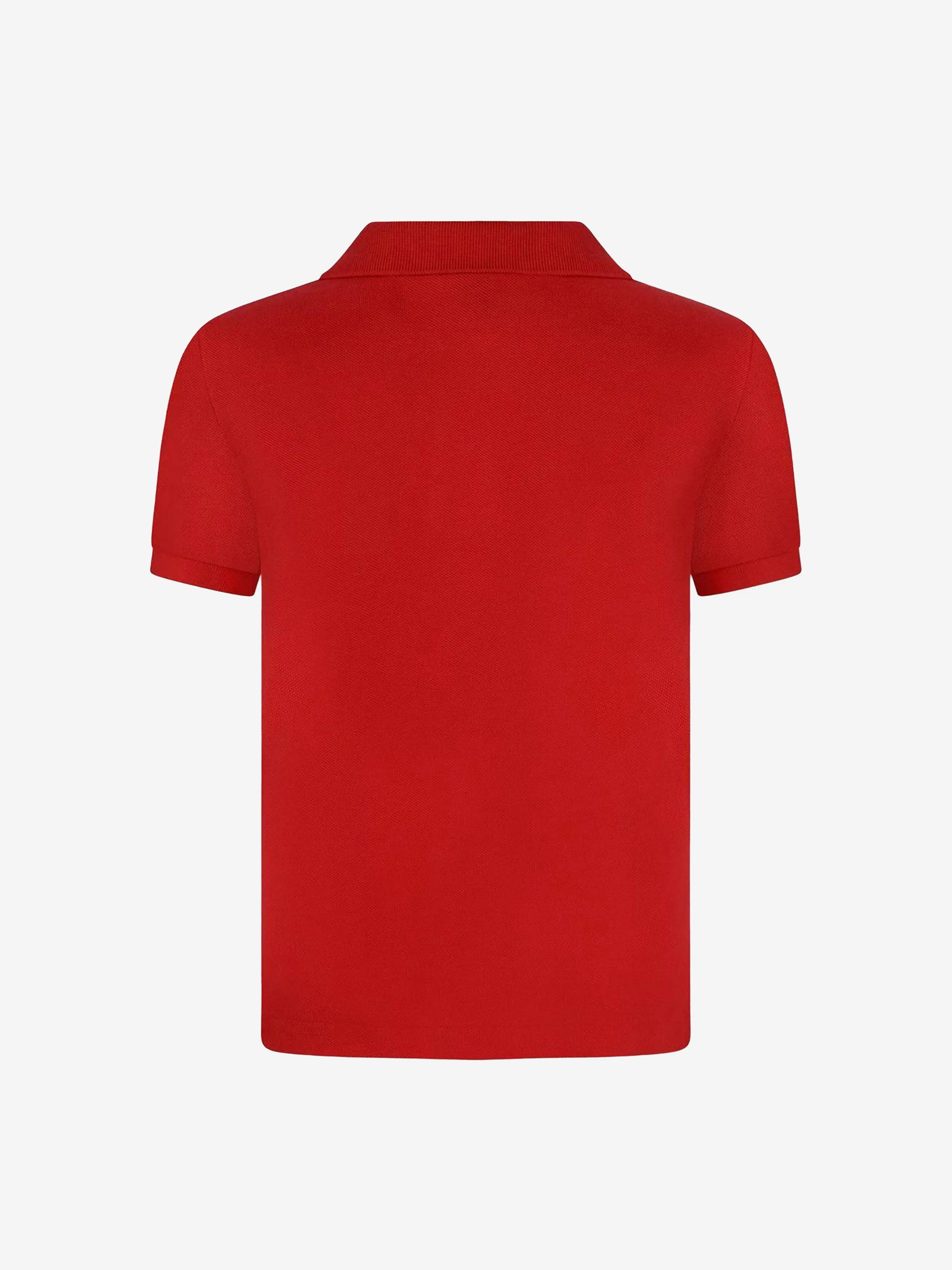 Ralph Lauren Boys Cotton Polo Shirt in Red