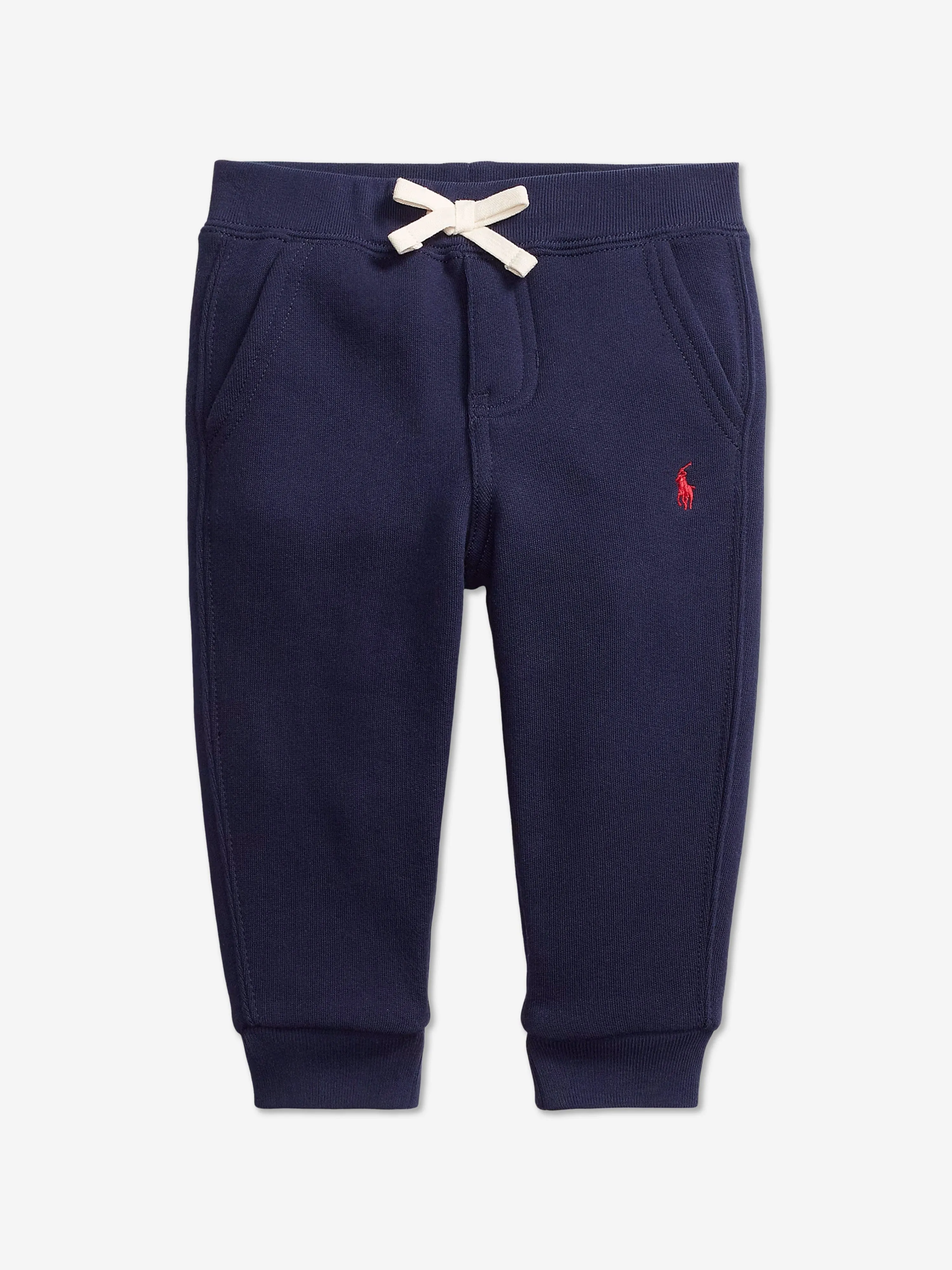 Ralph Lauren Boys Logo Joggers in Navy