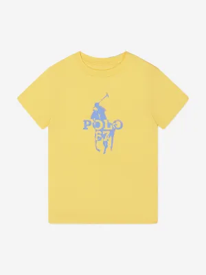 Ralph Lauren Boys Logo Print T-Shirt