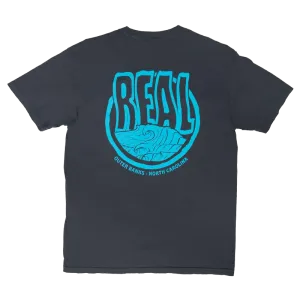 REAL New Wave Tee-Graphite
